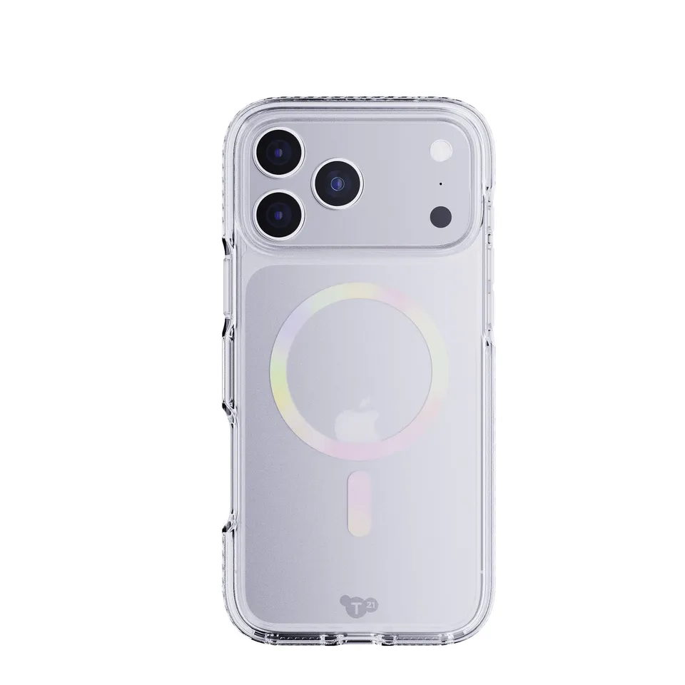 Tech21 EvoCrystal iPhone 17 Pro Max Hülle Iridescent