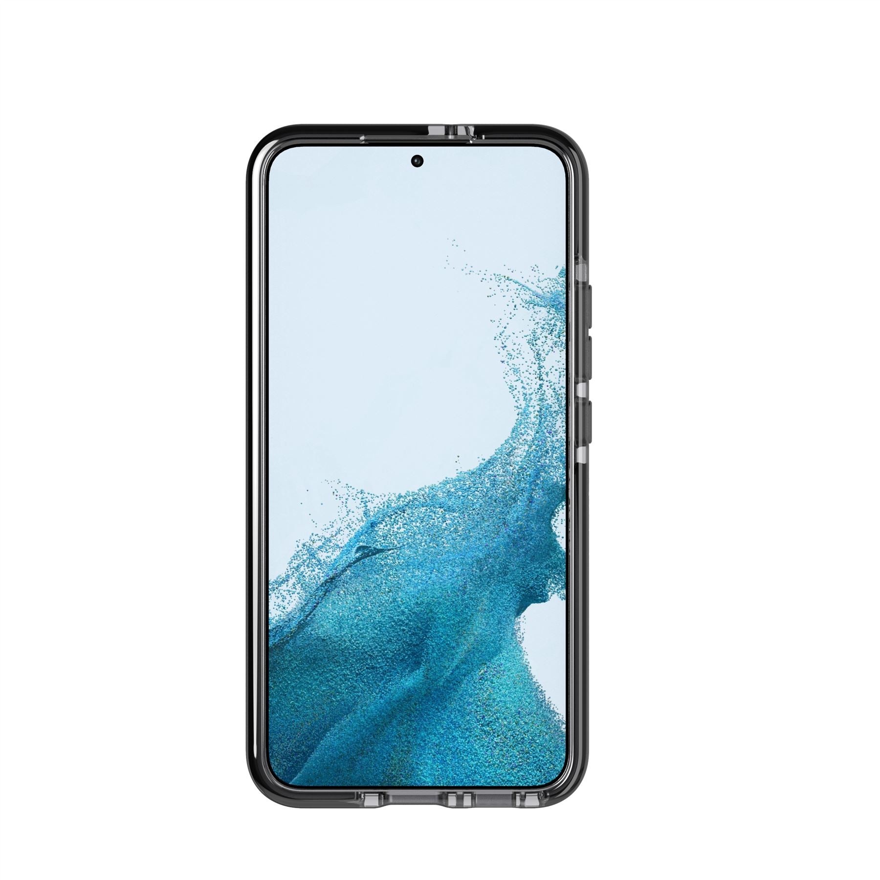 Tech21 EvoCheck Galaxy S22+ Handyhülle Smokey Black Fallschutz
