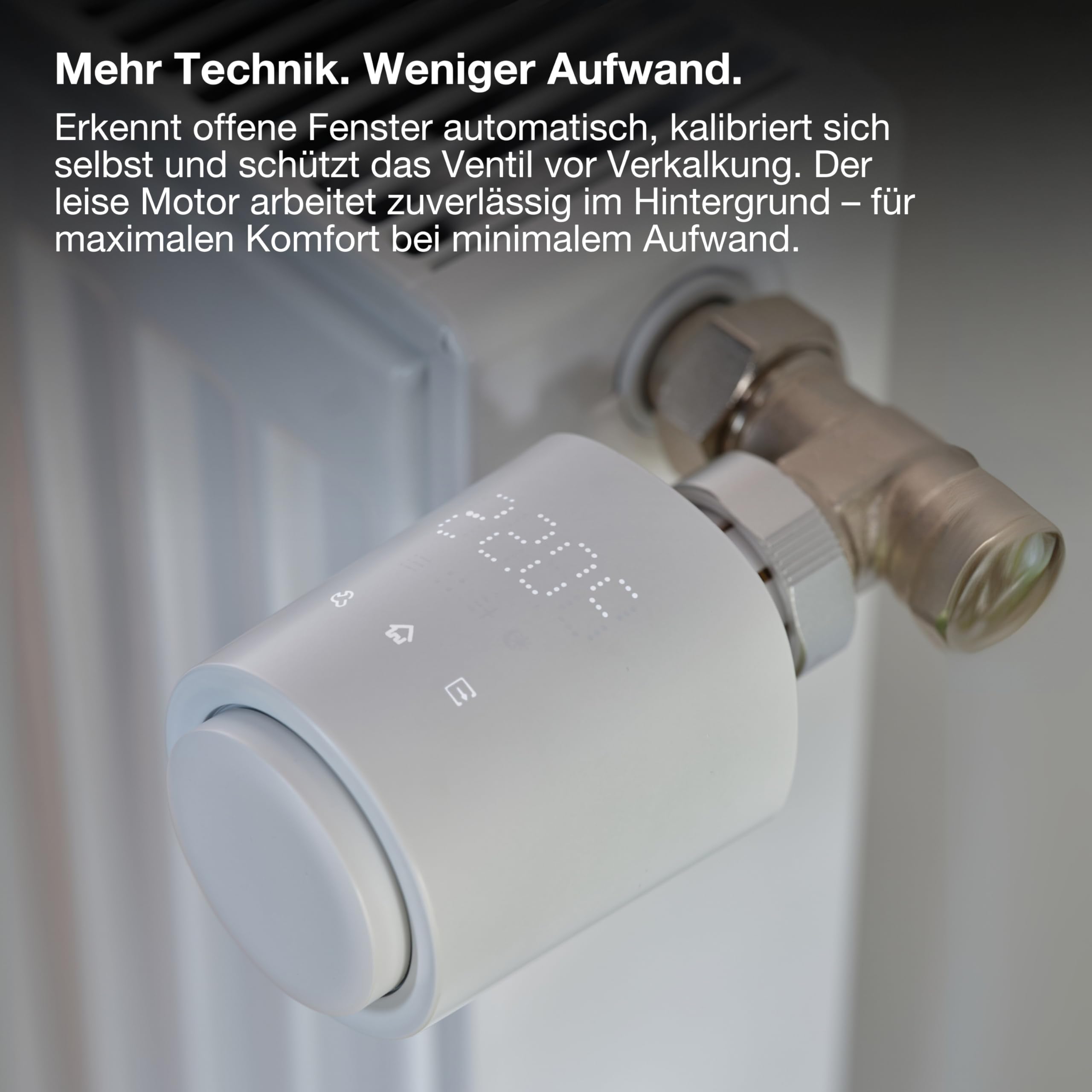 OSRAM SMART+ Heizkörperthermostat WLAN weiß 3er-Pack Alexa