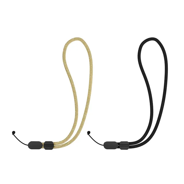 Tech21 Wrist Lanyard Universal Handykette Schwarz Gold 2er Pack
