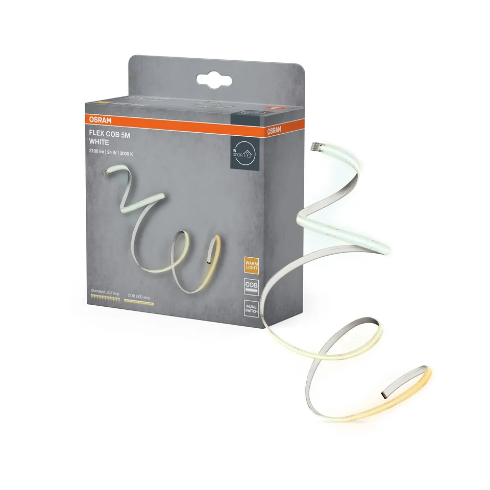 OSRAM SMART+ FLEX COB LED-Streifen 5m warmweiß 1750lm