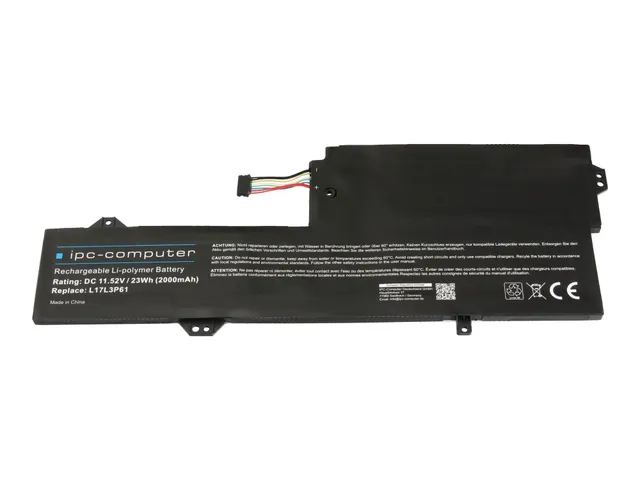 IPC-Computer Akkus 5B10N87359 Laptop Akku 23Wh