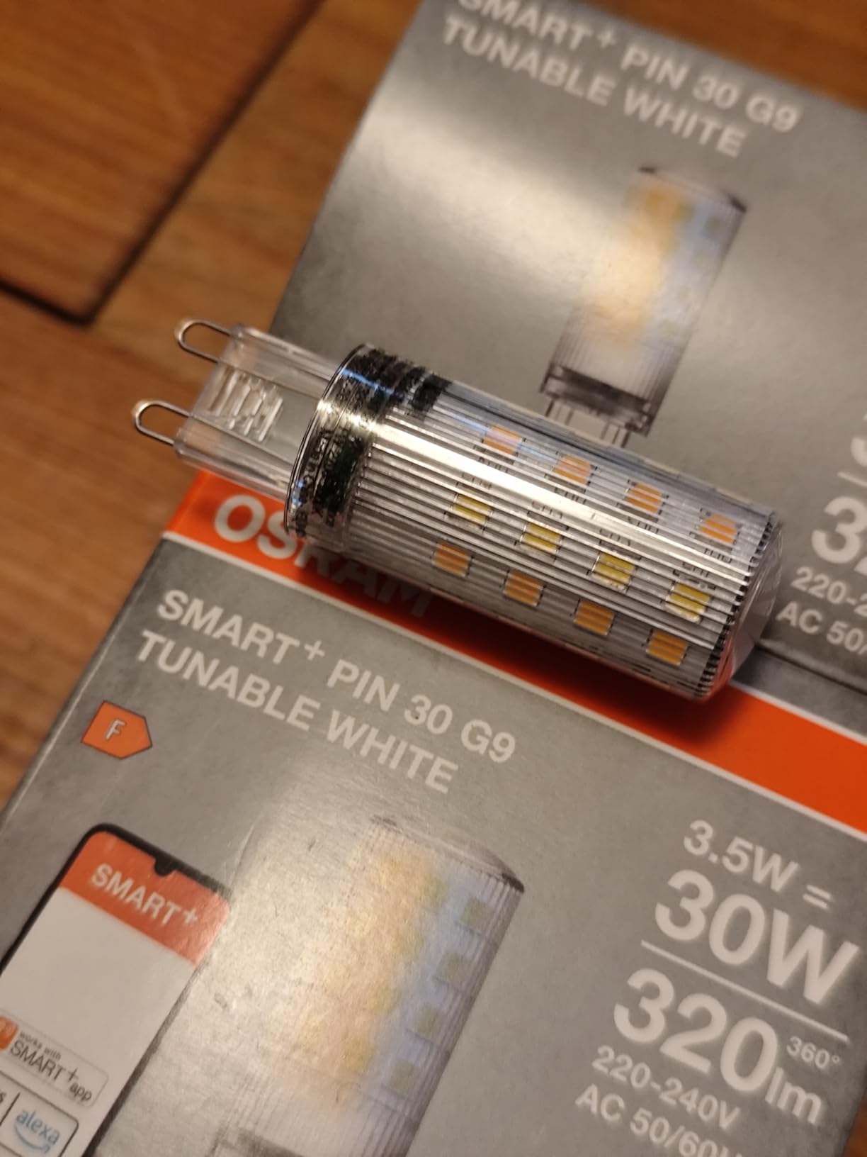 ams OSRAM SMART+ WiFi G9 Lampe tunable white 5er-Pack