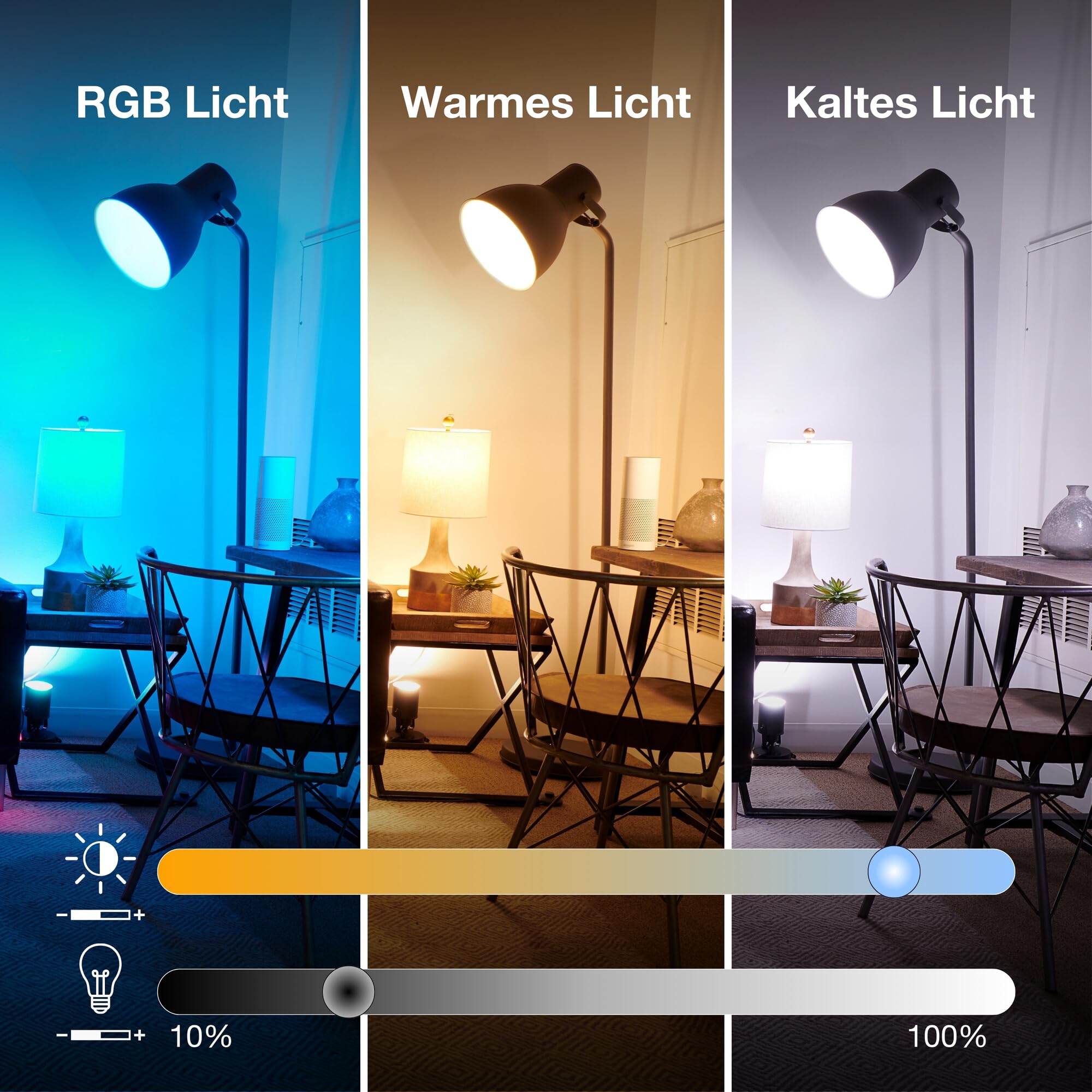 ams OSRAM SMART+ A60 LED-Lampe B22D RGBW 1er-Pack