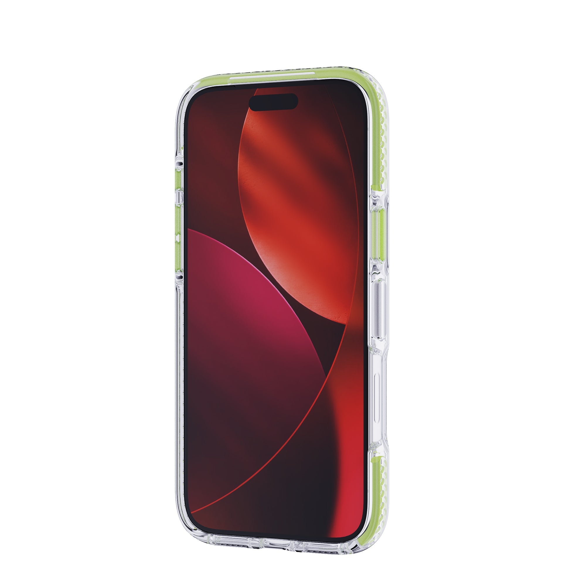 Tech21 EvoCrystal iPhone 17 Pro Max Handyhülle Green Glow MagSafe