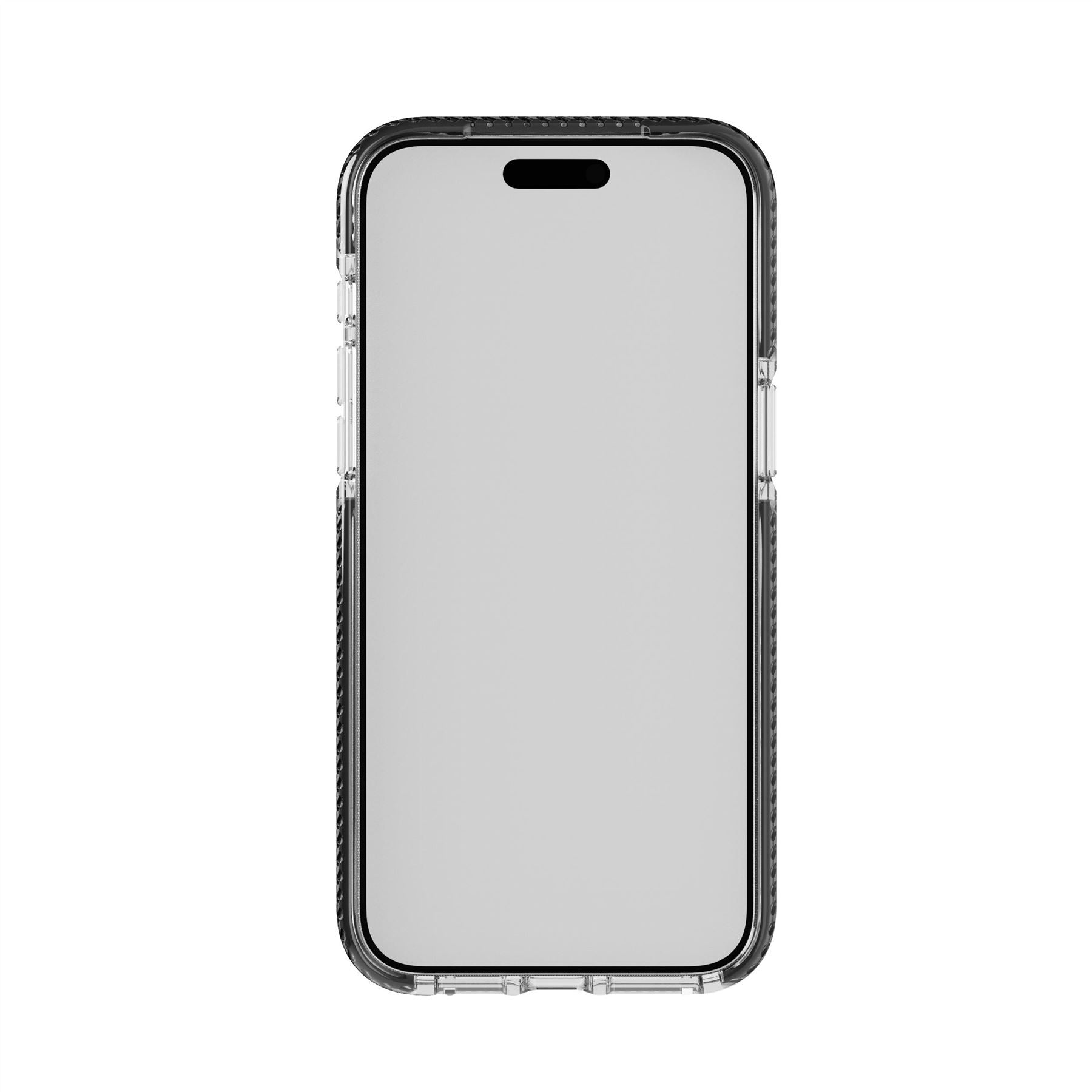 Tech21 EvoCrystal iPhone 15 Pro Max Hülle Graphite Black Klar