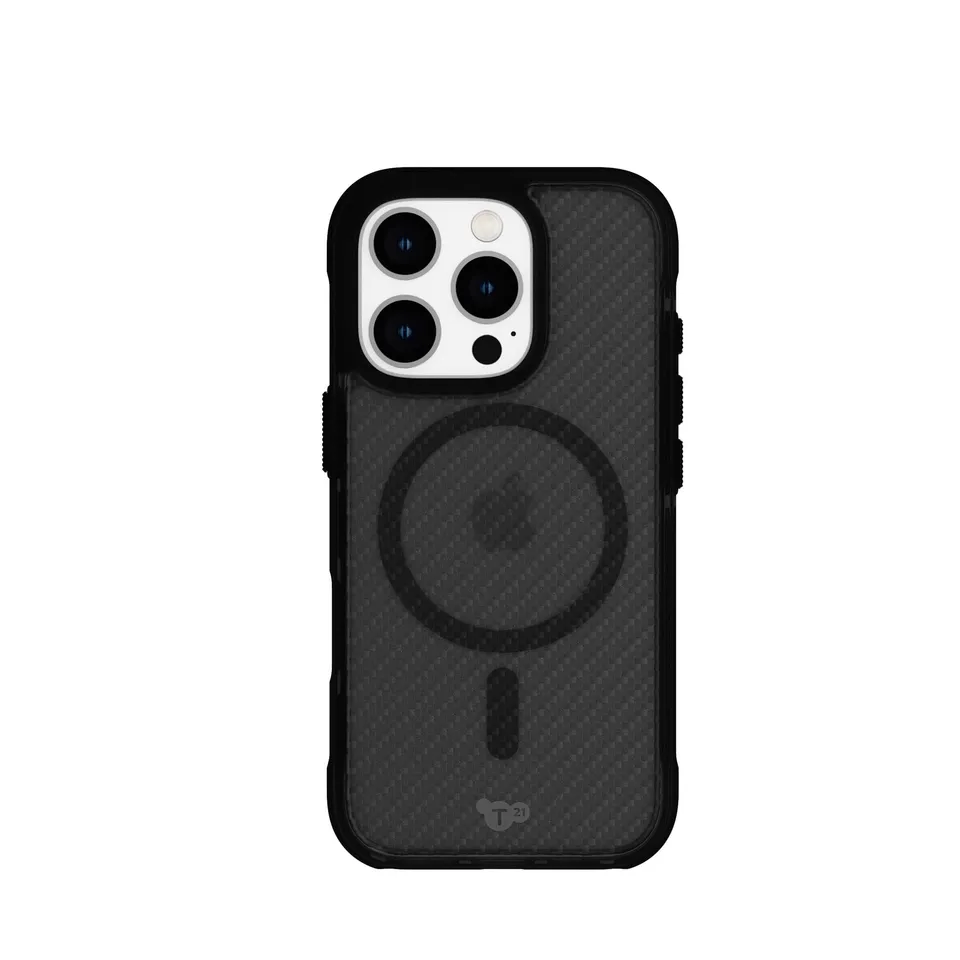 Tech21 EvoArmor iPhone 16 Pro Handyhülle Schwarz MagSafe 4,9 m