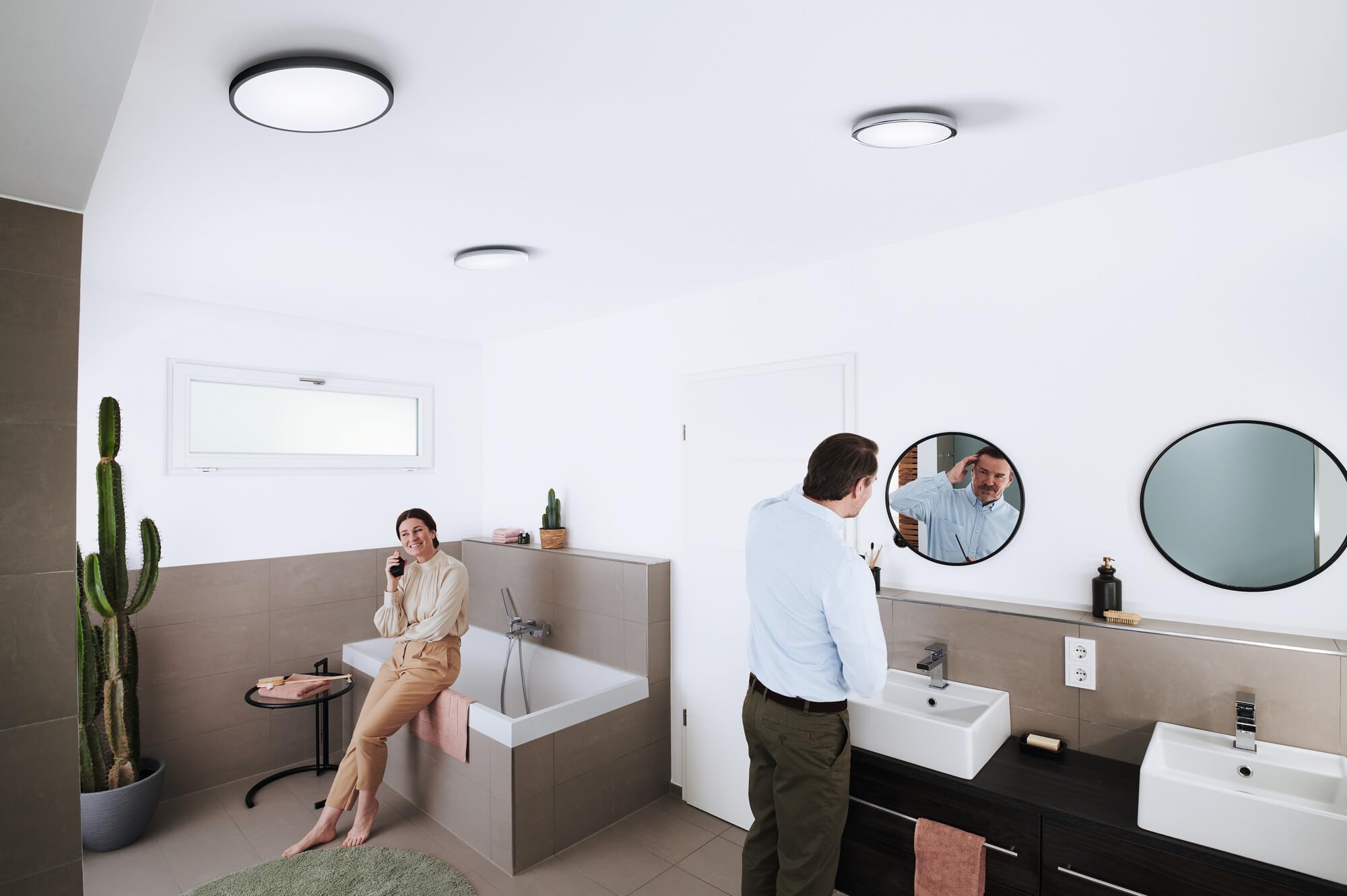 ams OSRAM SMART+ Orbis Disc Badleuchte 40cm weiß TW