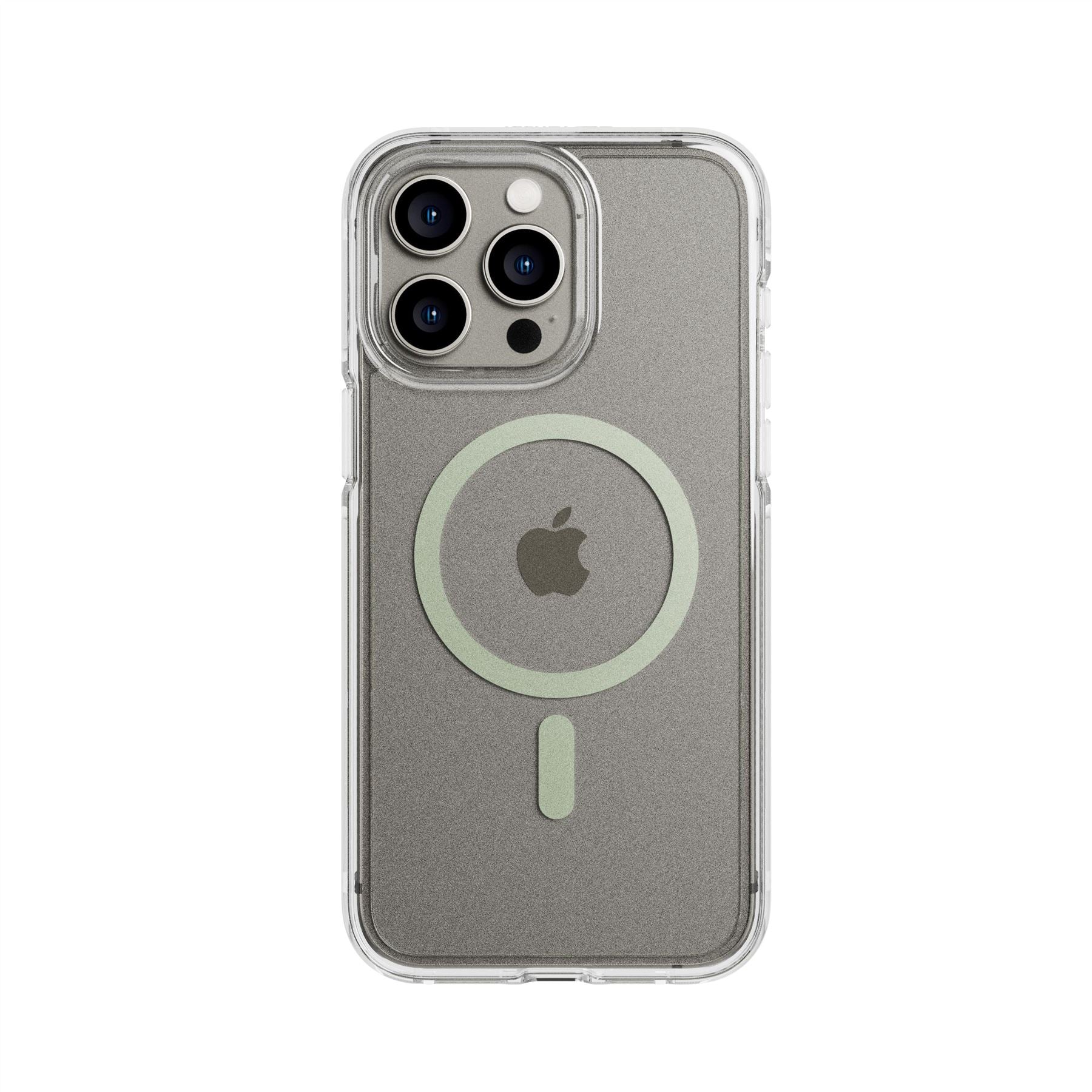 Tech21 FlexQuartz iPhone 15 Pro Max Hülle Grün MagSafe 16ft