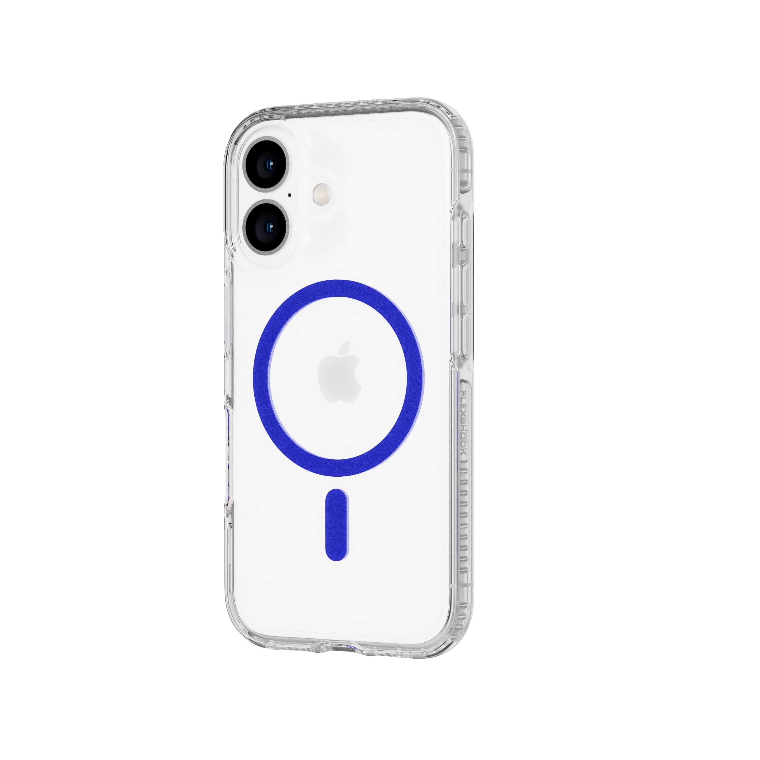 Tech21 FlexQuartz iPhone 16 Handyhülle Electric Blue MagSafe
