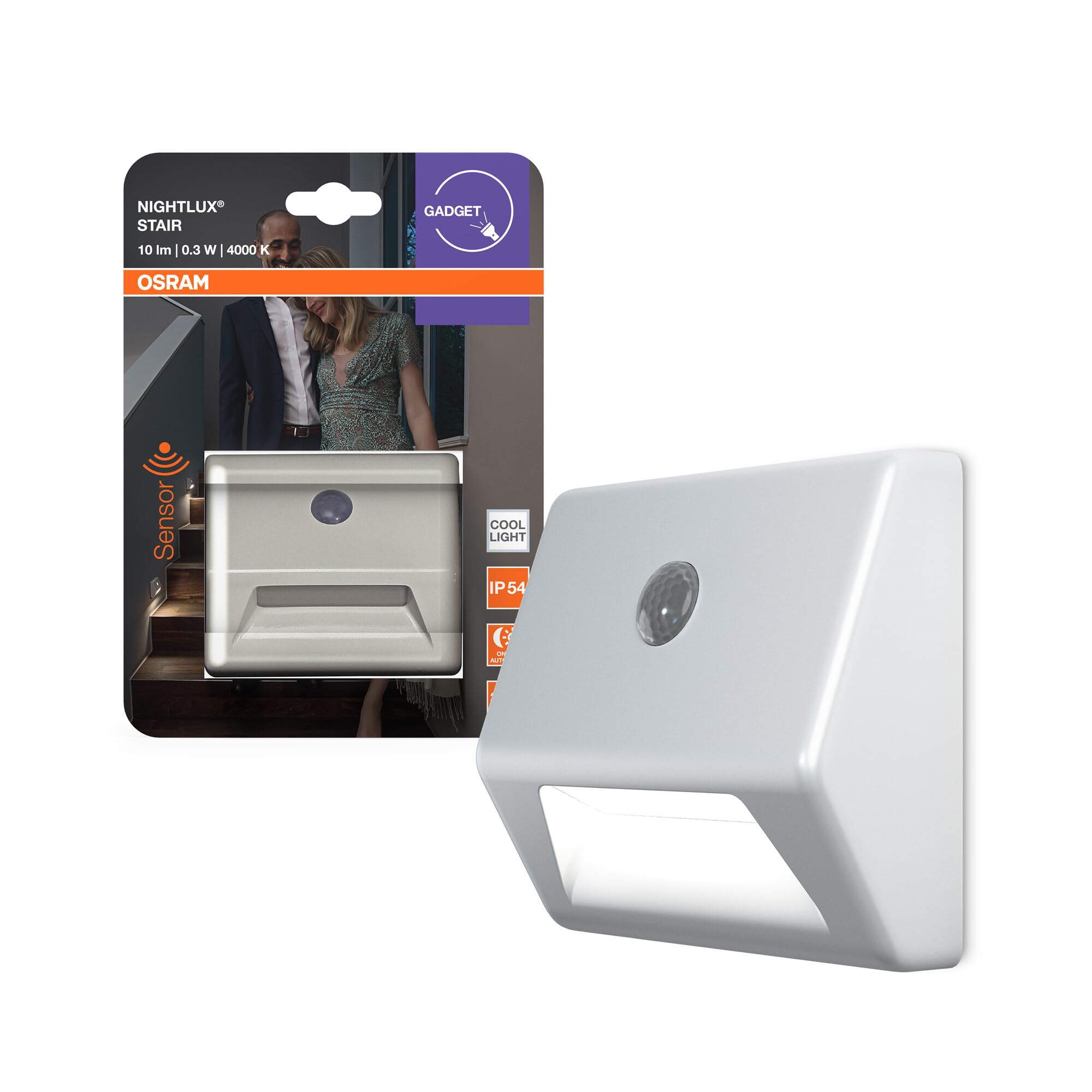 OSRAM NIGHTLUX Stair Nachtlicht weiß Batterie IP54