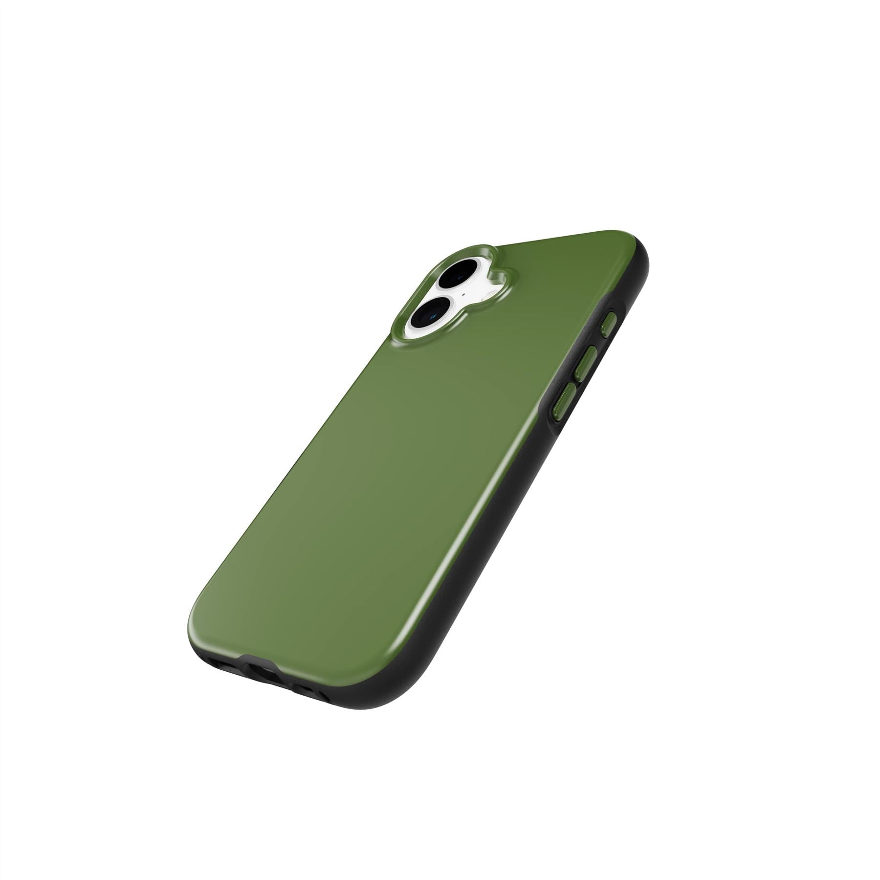 Tech21 EvoDusk iPhone 16 Handyhülle Grün/Schwarz MagSafe