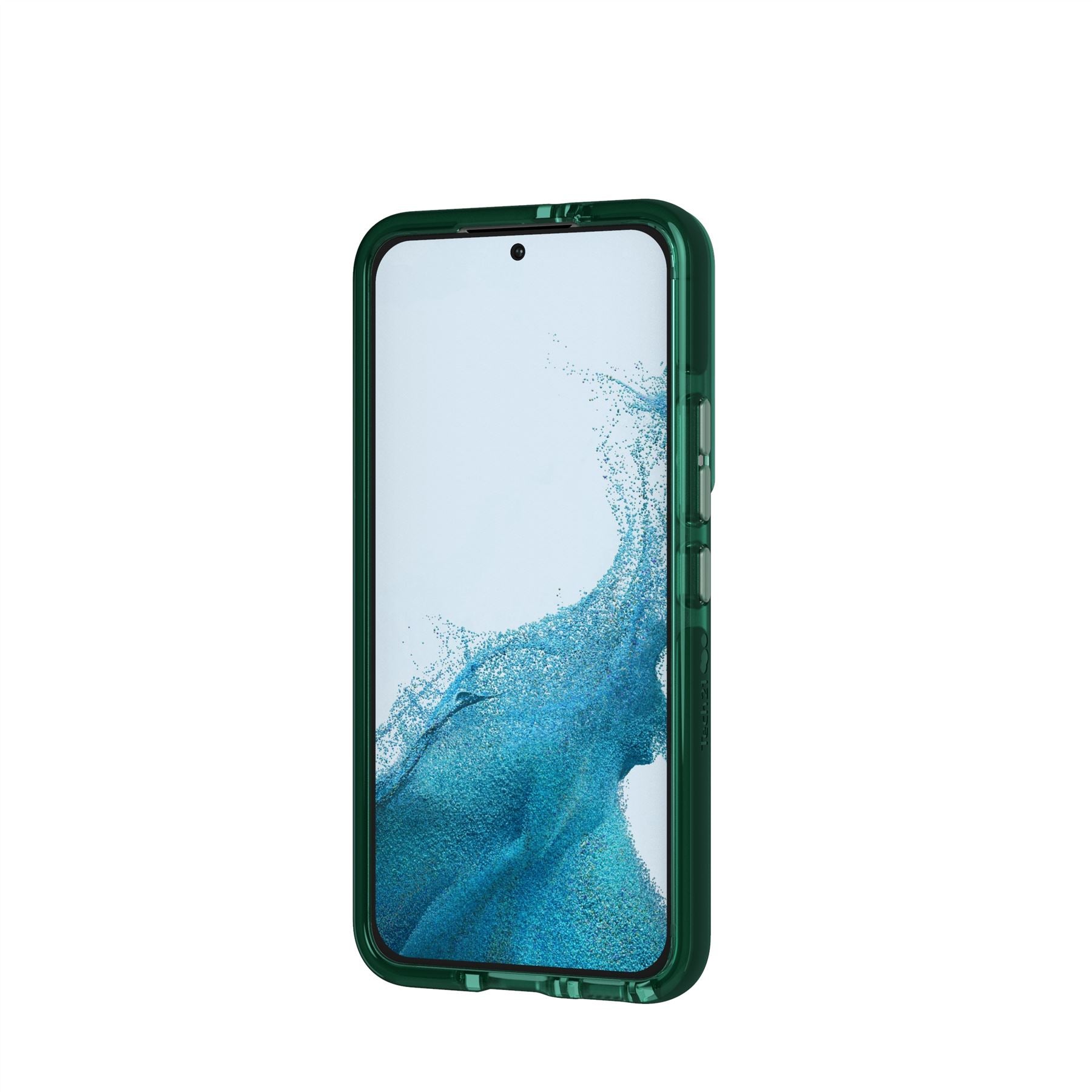 Tech21 EvoCheck Samsung Galaxy S22 Hülle Opal Green
