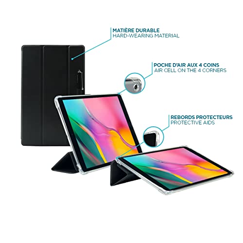 Mobilis R SERIES Tab A8 10.5 Cover Schwarz Transparent