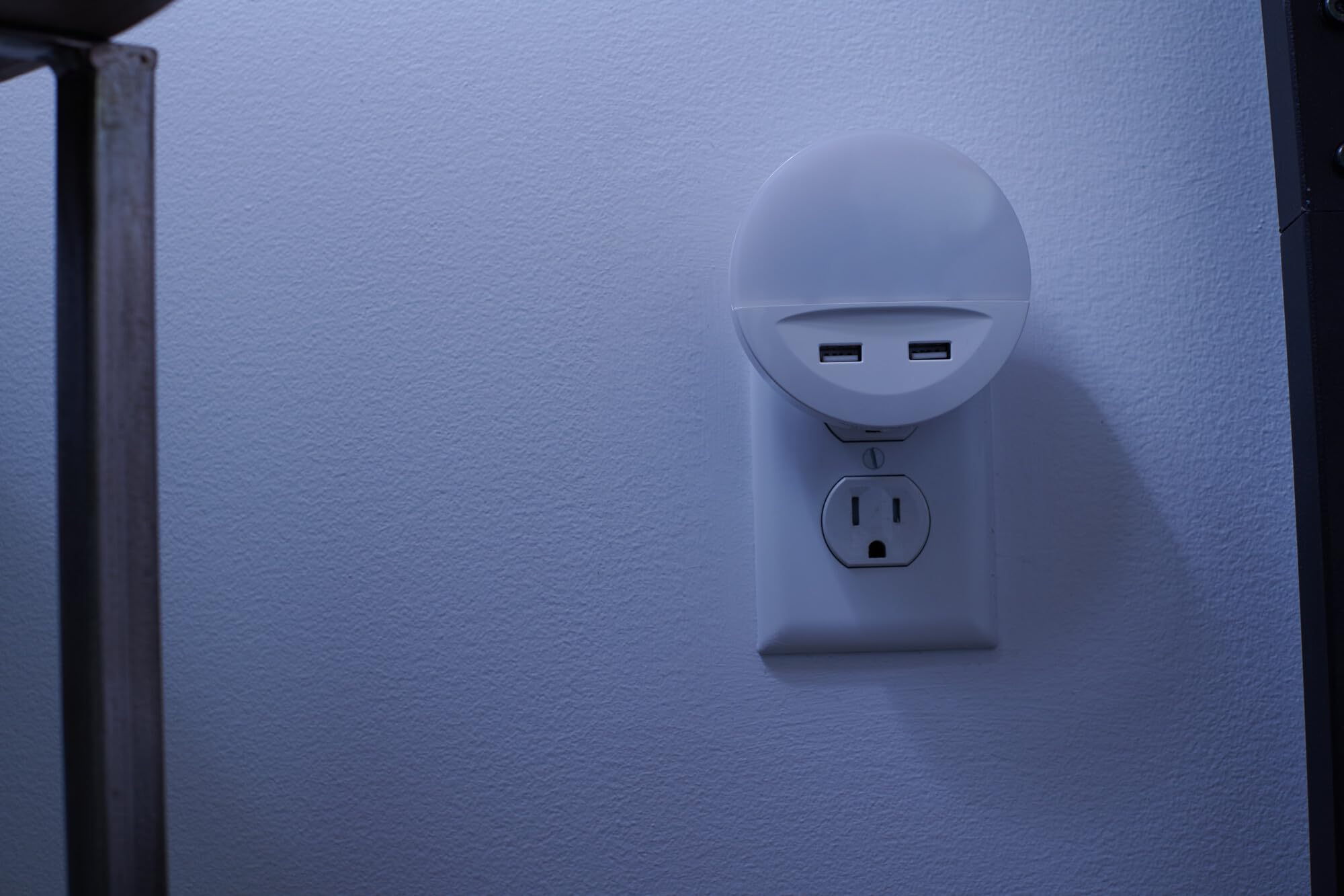 OSRAM LUNETTA USB Nachtlicht weiß warmweiß Stecker