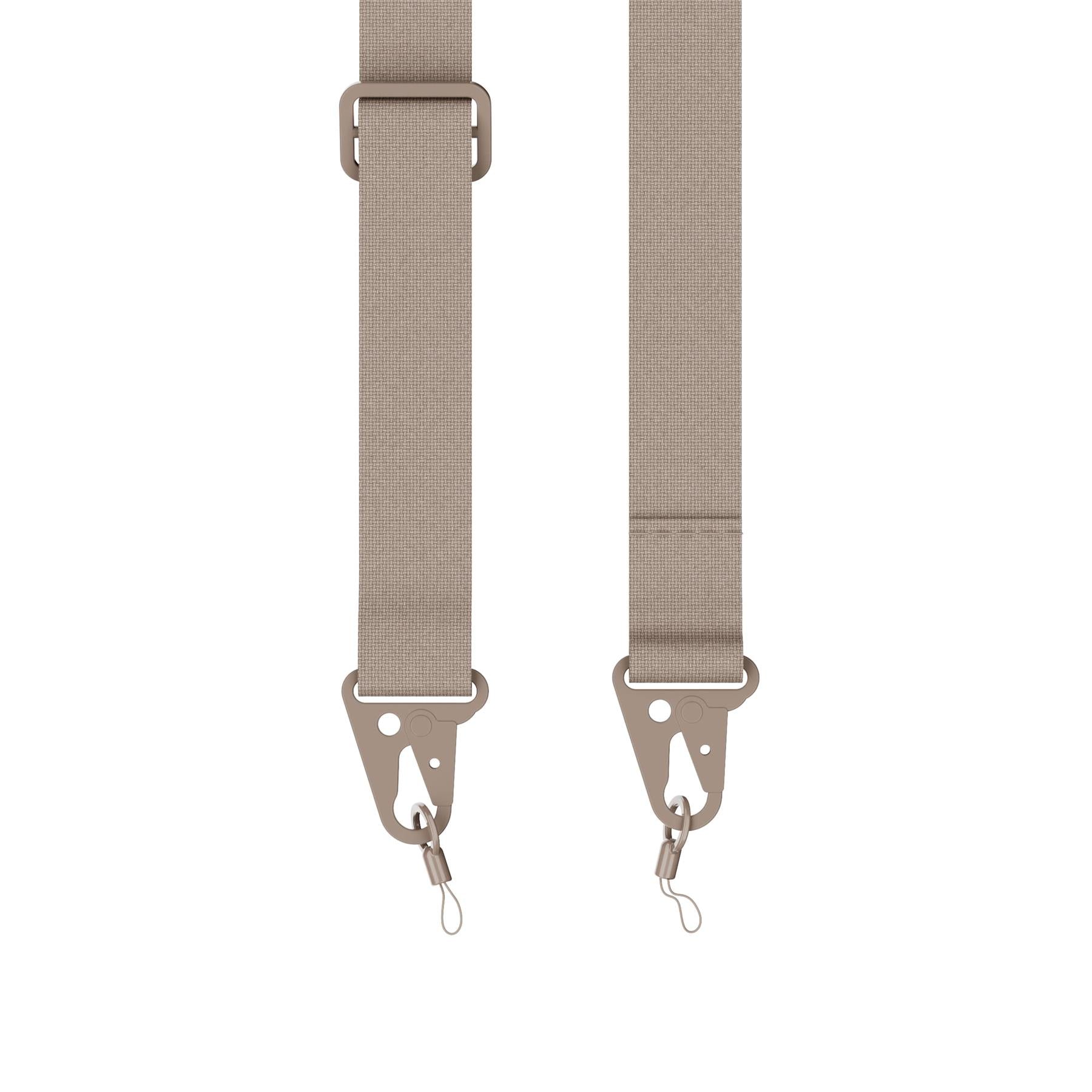 Tech21 Cross-Body Strap Handy Umhängeband Taupe verstellbar
