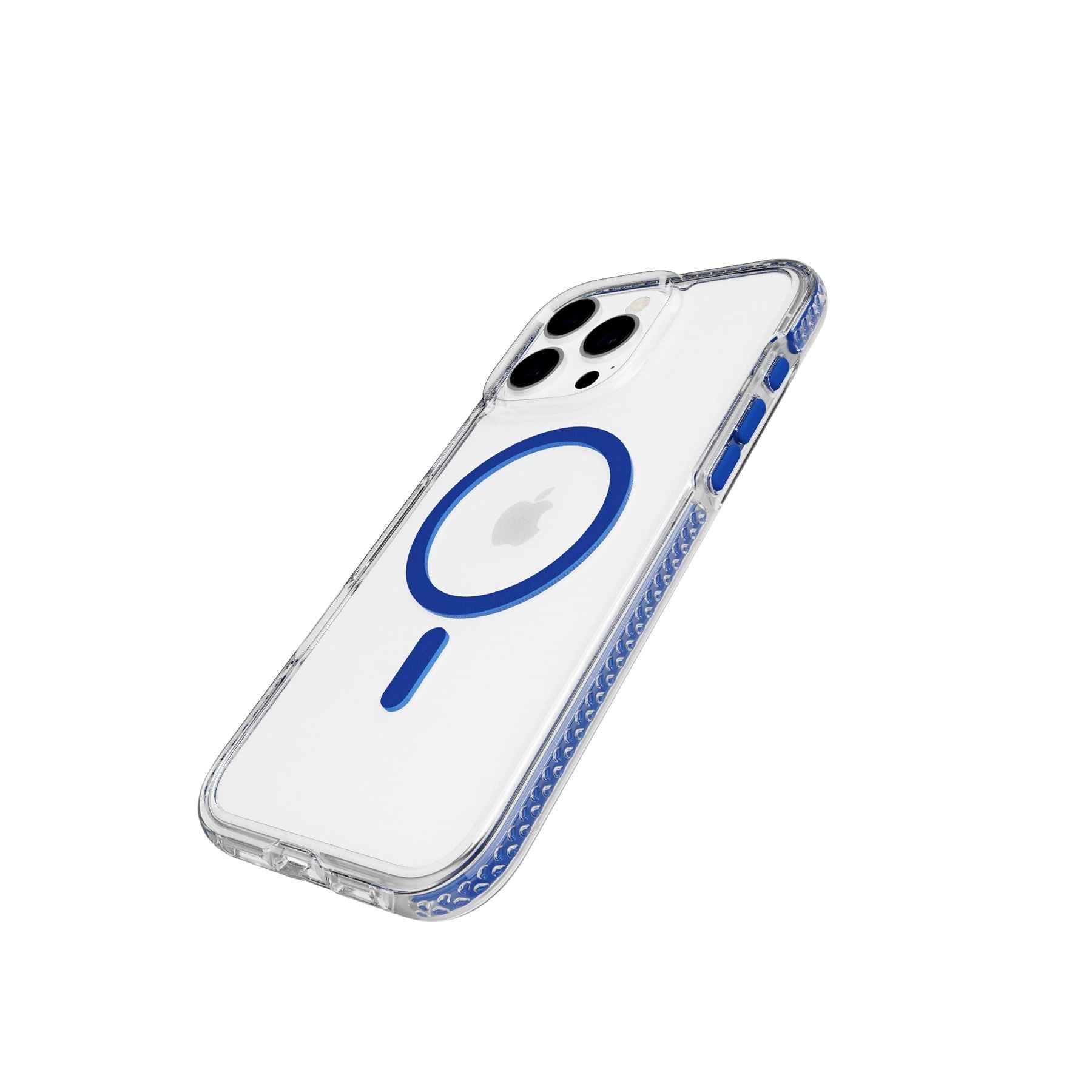 Tech21 EvoCrystal iPhone 16 Pro Max Hülle Blue MagSafe