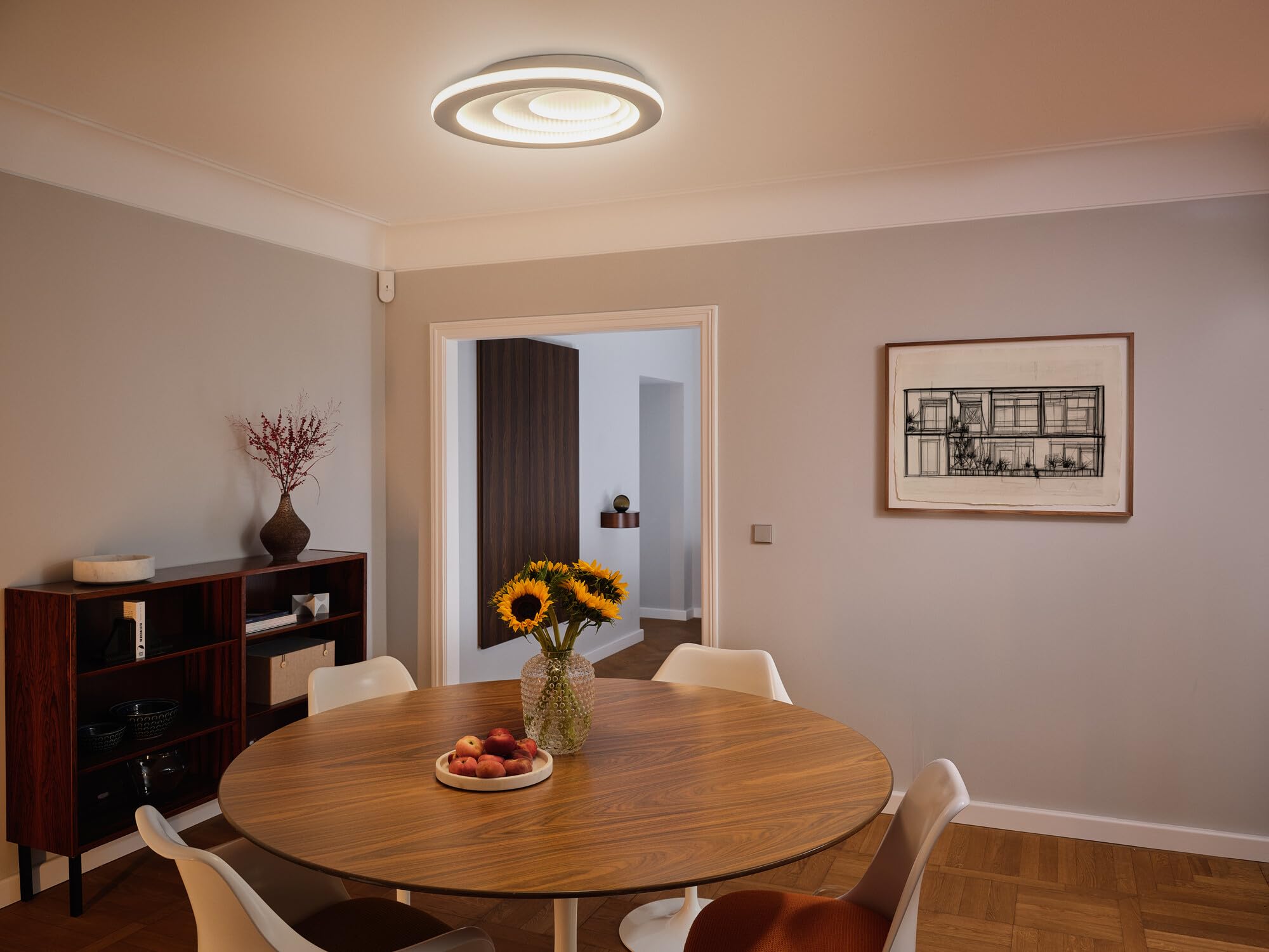 OSRAM ORBIS Spiral Round Deckenleuchte weiß 3000K