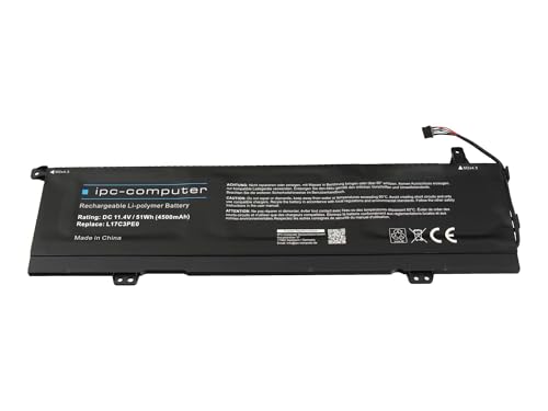 IPC-Computer Akkus L17L3PE0 Laptop Akku 51Wh schwarz
