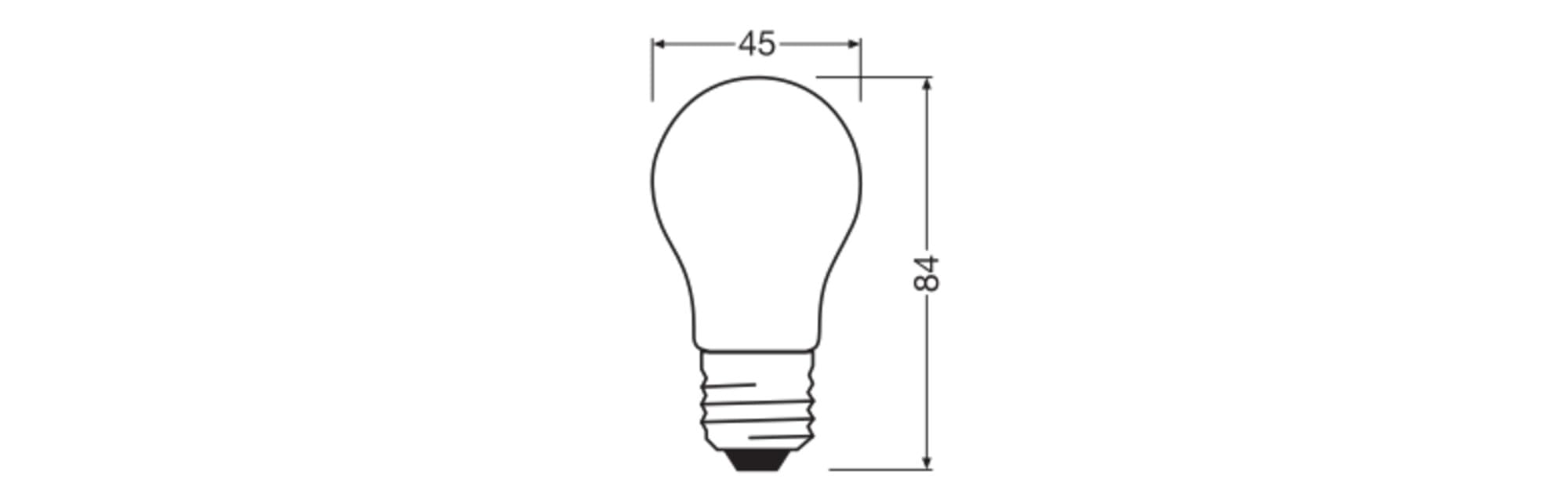 OSRAM SMART+ Star Globe P40 LED-Lampe E27 matt 40W-Ersatz