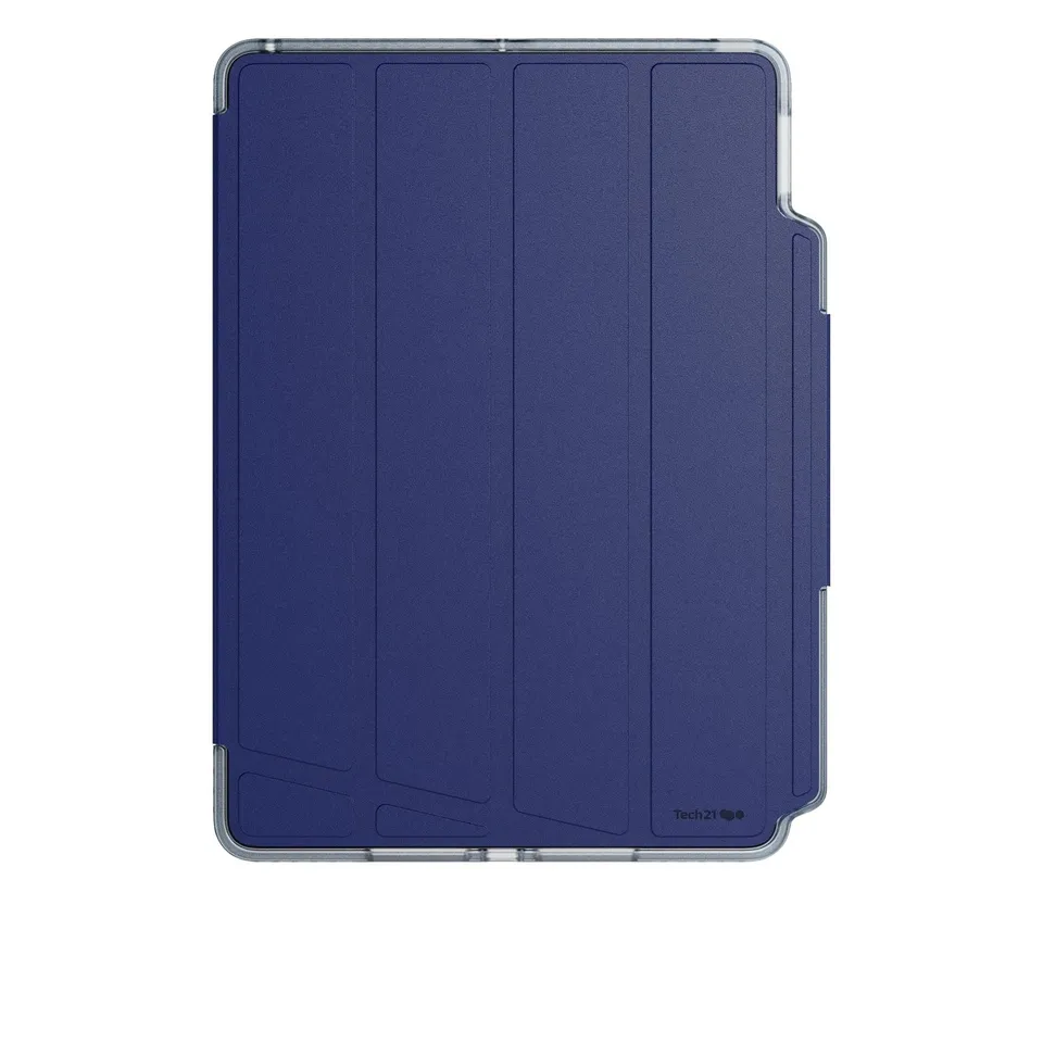 Tech21 EvoFolio iPad 7/8/9 Gen Hülle Blau mit Ständer Stiftfach