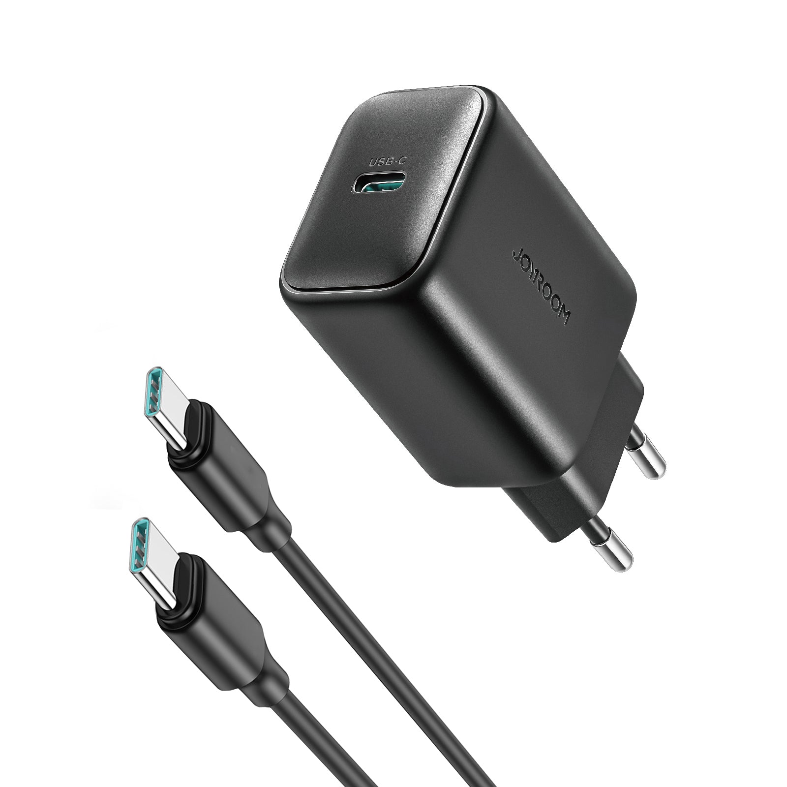 JOYROOM JR-TCF23 25W PD Ladegerät EU mit USB-C Kabel 1m