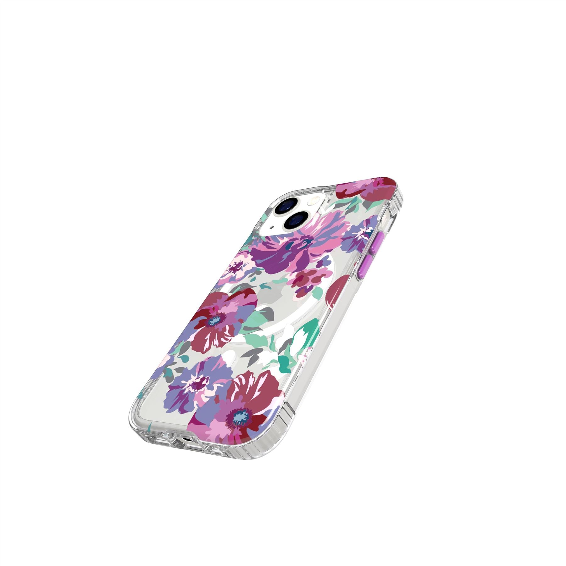 Tech21 EvoArt iPhone 13 mini Handyhülle Purple Anemone