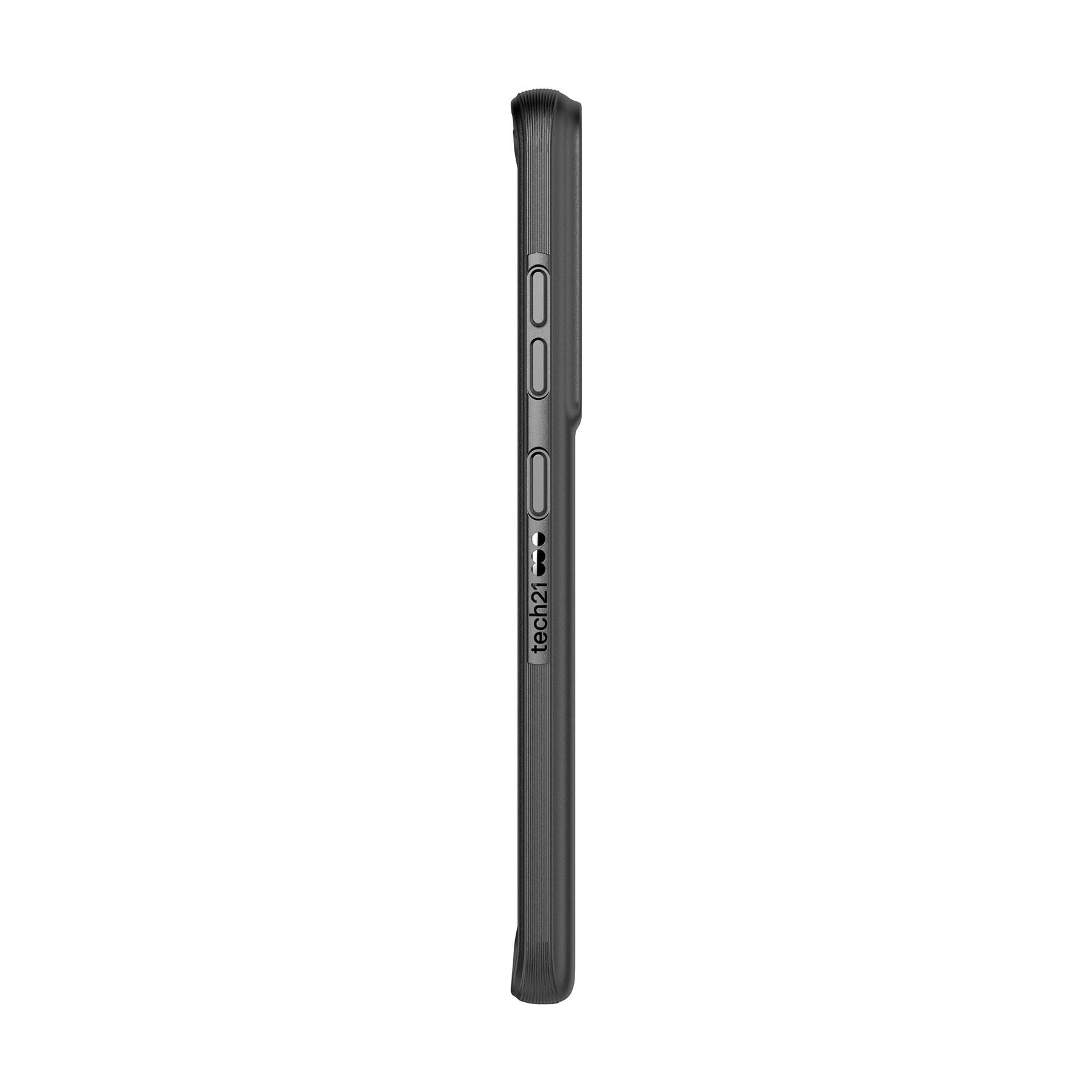Tech21 Evo Slim Galaxy S21 Ultra 5G Hülle Charcoal Black Stoßschutz