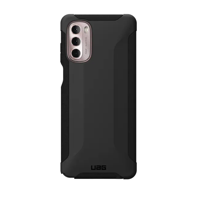 UAG Scout Moto G Stylus 4G 2022 Handyhülle Schwarz stoßfest