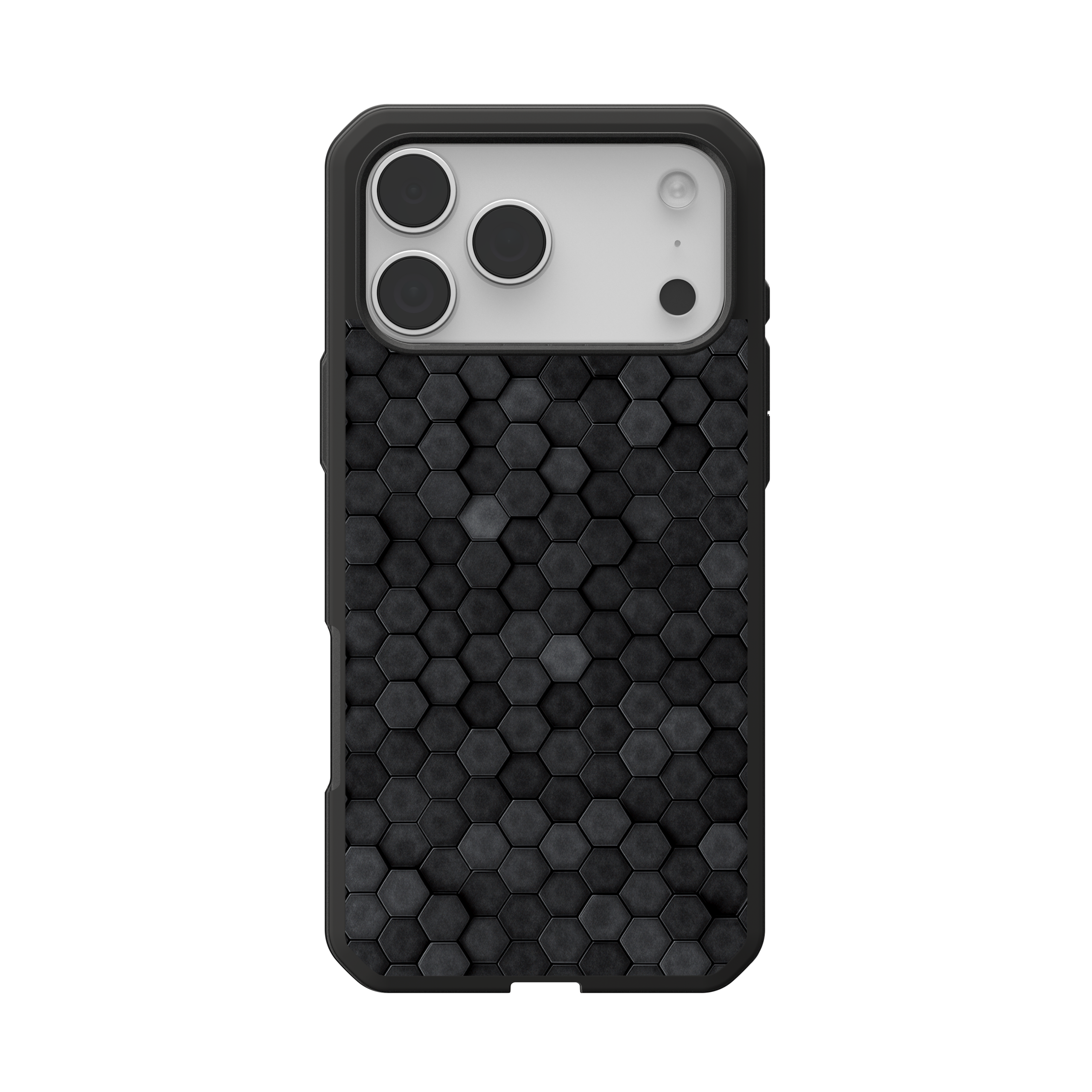 UAG Civilian LT iPhone 17 Pro Max Hülle Black Hexagon MagSafe