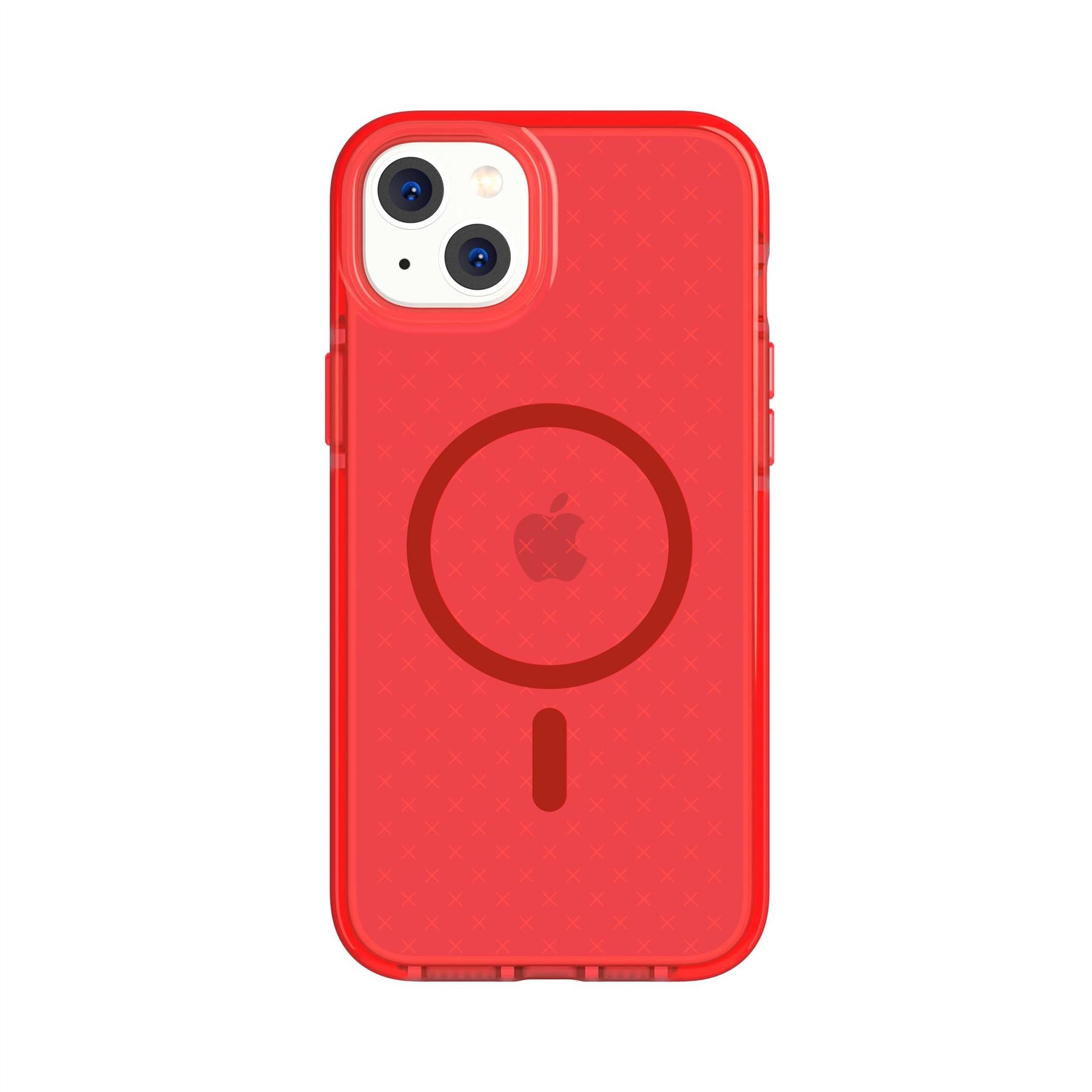 Tech21 EvoCheck iPhone 14 Plus Hülle Rot MagSafe 4,9m