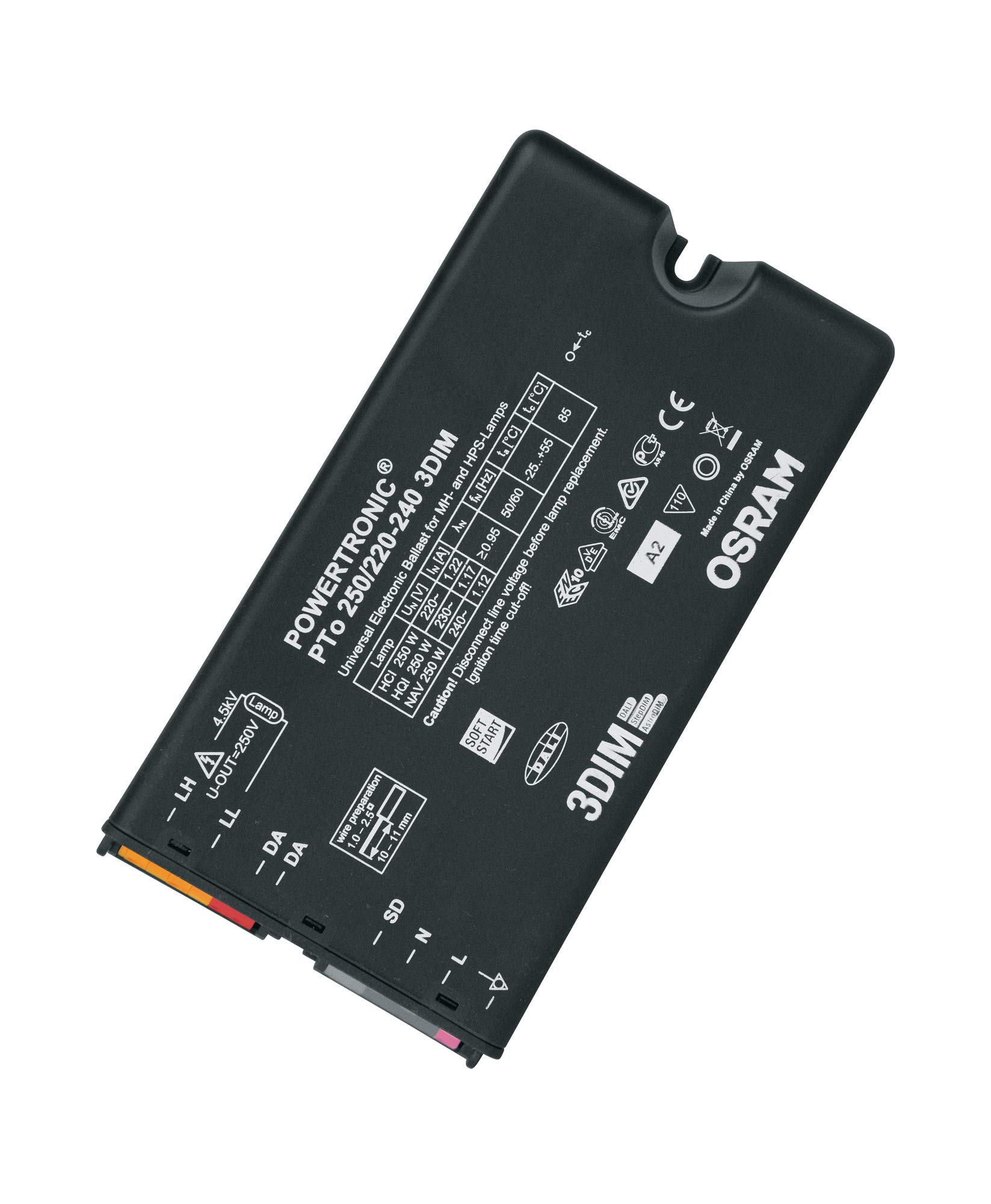 OSRAM POWERTRONIC PTO 250/220-240 3DIM EVG Outdoor