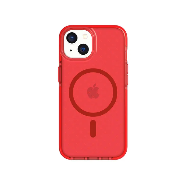 Tech21 EvoCheck MagSafe iPhone 15/14/13 Hülle Rot