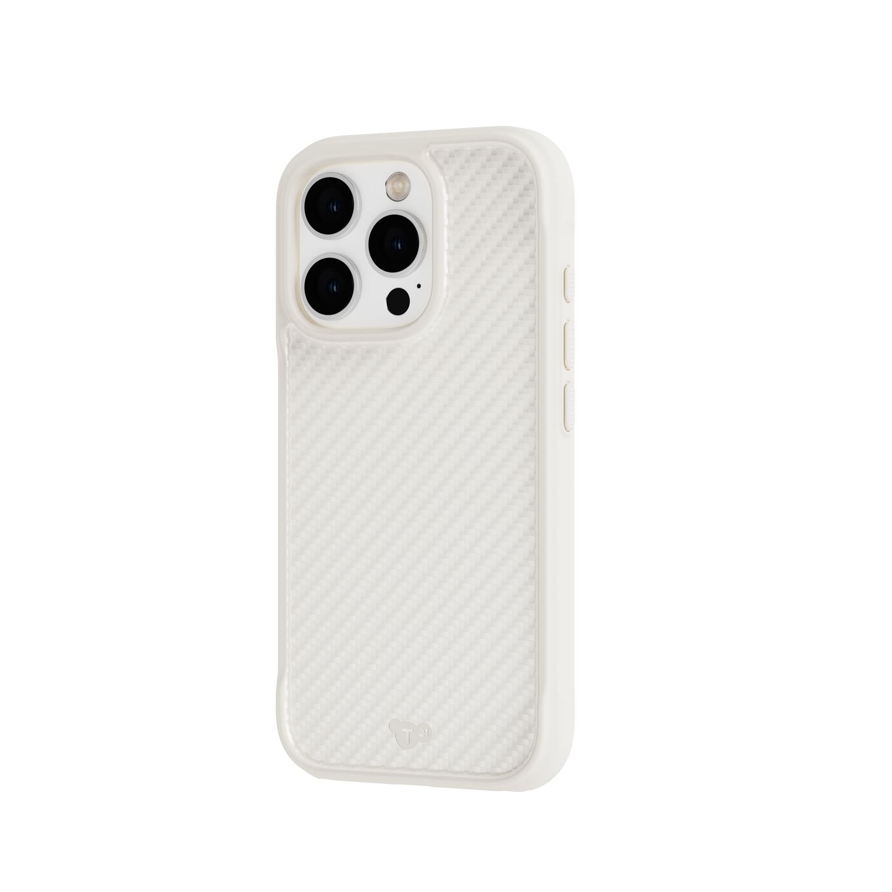 Tech21 EvoArmor MagSafe iPhone 16 Pro Hülle Cream Stoßschutz