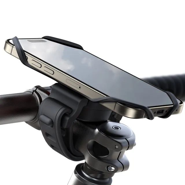 JOYROOM JR-ZS382 Fahrrad Handyhalterung Schwarz Silikon