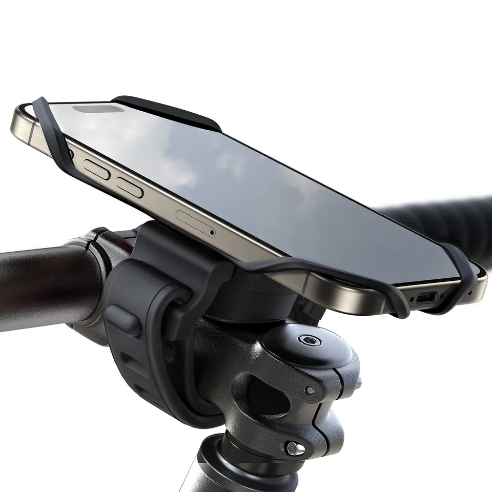 JOYROOM JR-ZS382 Fahrrad Handyhalterung Schwarz Silikon