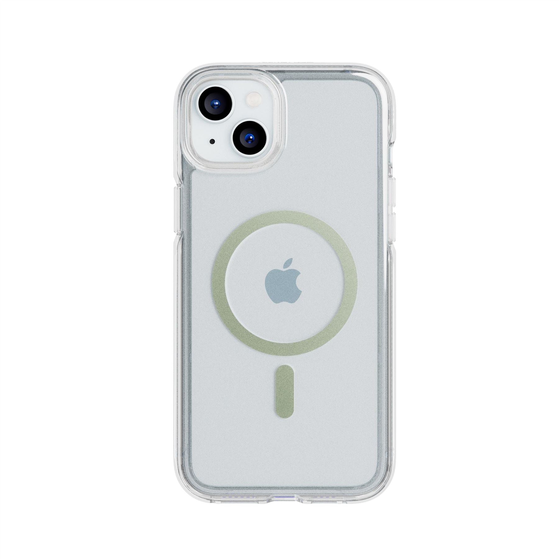 Tech21 FlexQuartz iPhone 15 Plus Hülle Grün MagSafe