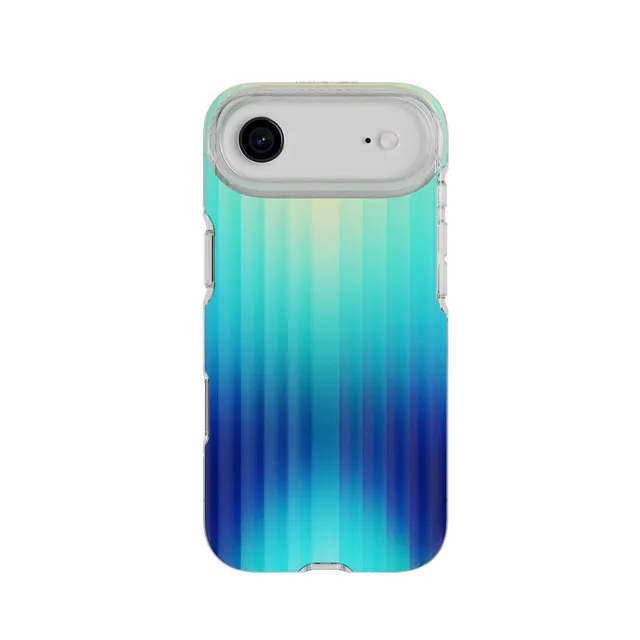Tech21 FlexQuartz MagSafe iPhone Air Hülle Ombre Blue/Green