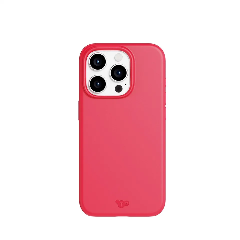 Tech21 Evo Lite iPhone 15 Pro Handyhülle Rot Stoßschutz