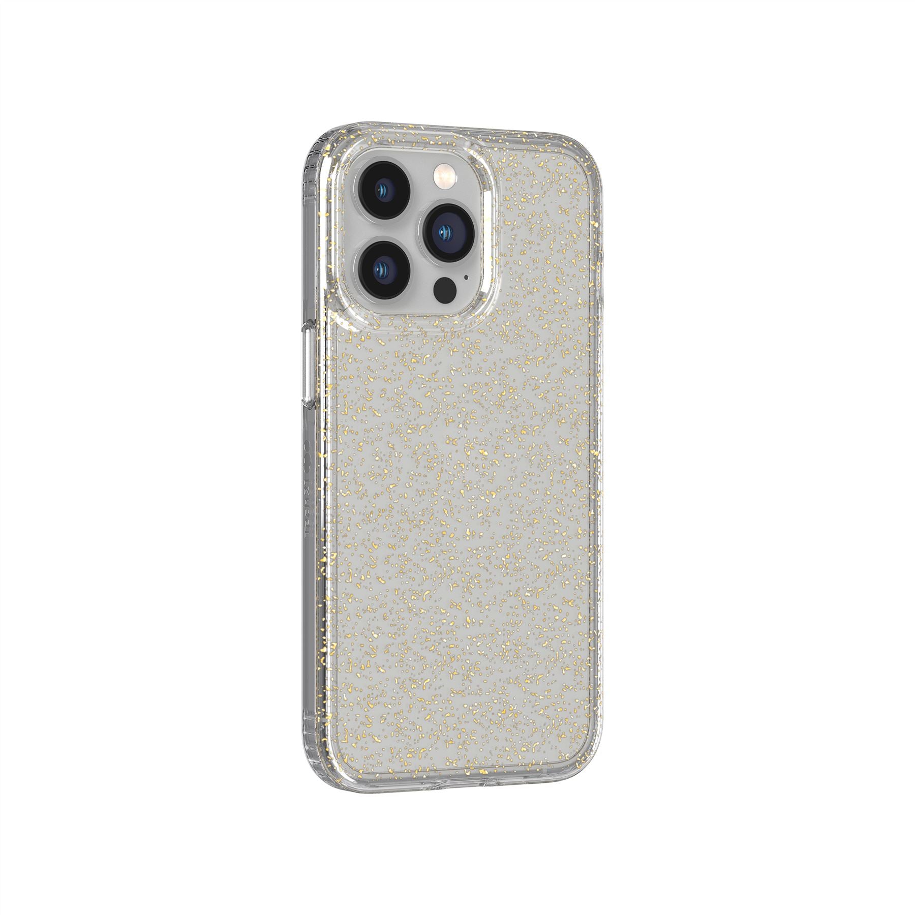 Tech21 EvoSparkle iPhone 13 Pro Hülle Gold Glitzer