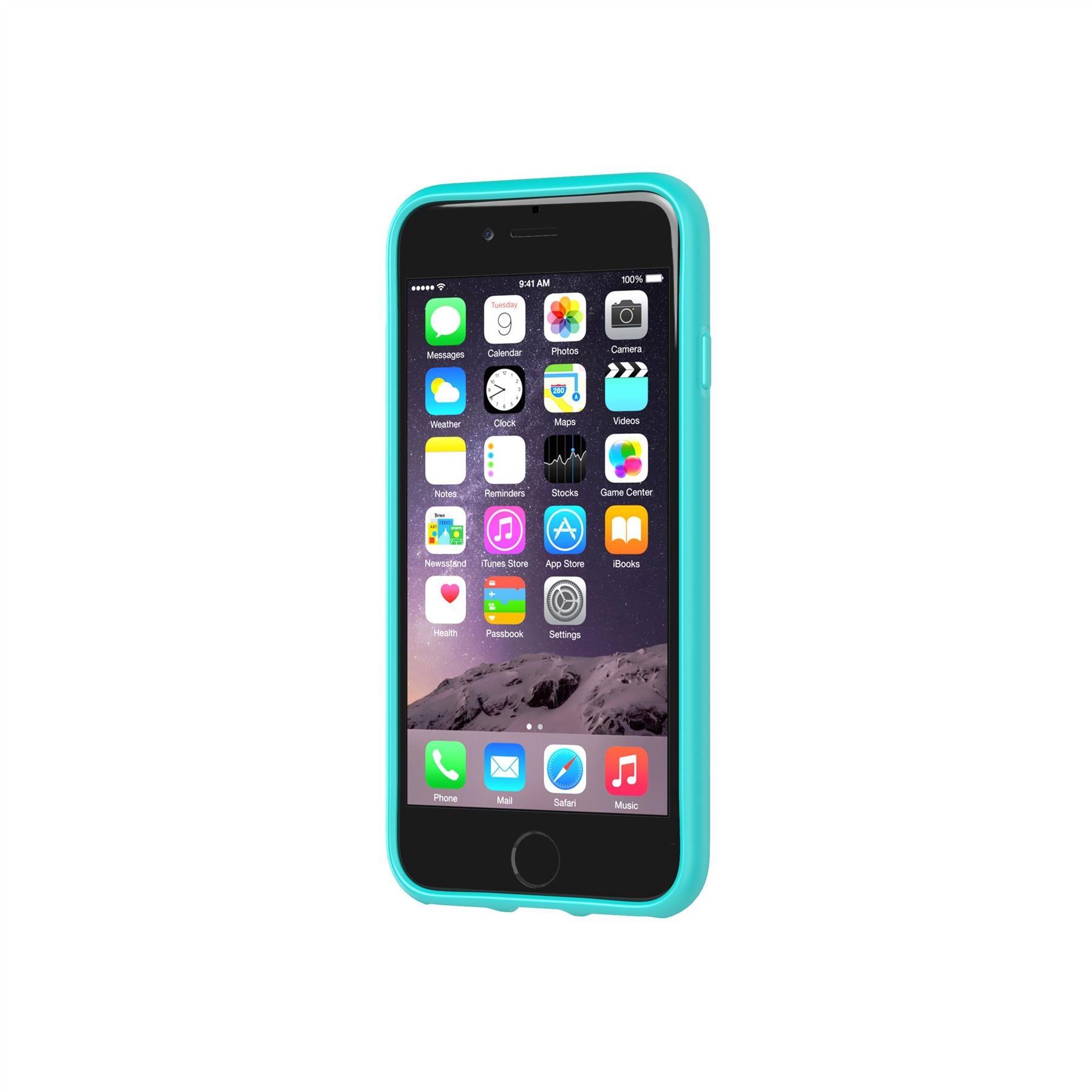 Tech21 Studio Colour iPhone SE Hülle Teal Me About It