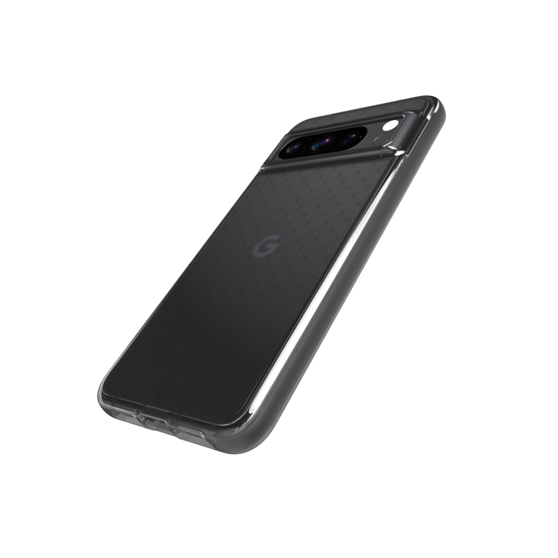 Tech21 Evo Check Pixel 8 Pro Hülle Smokey Black 16ft