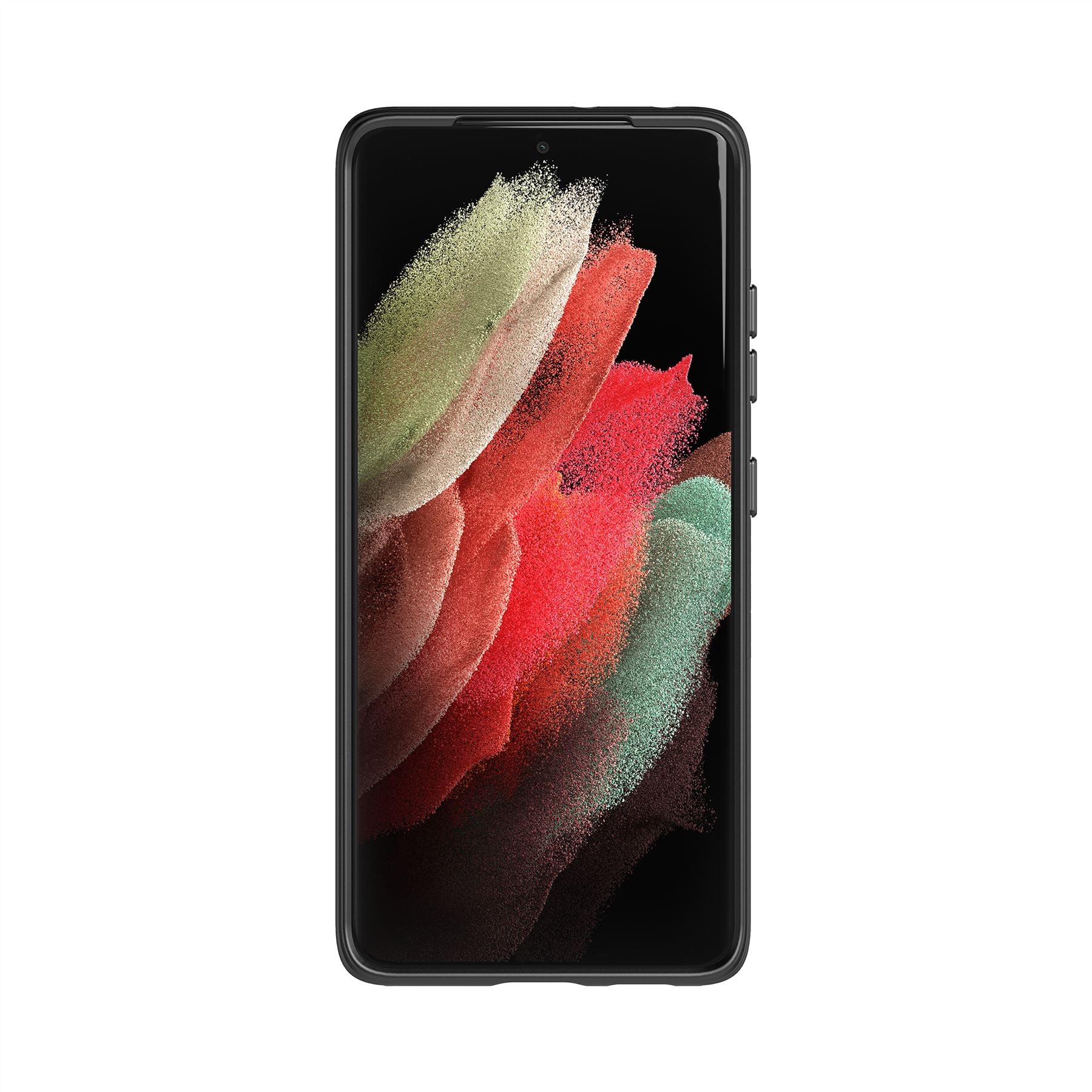 Tech21 Evo Slim Galaxy S21 Ultra 5G Hülle Charcoal Black Stoßschutz