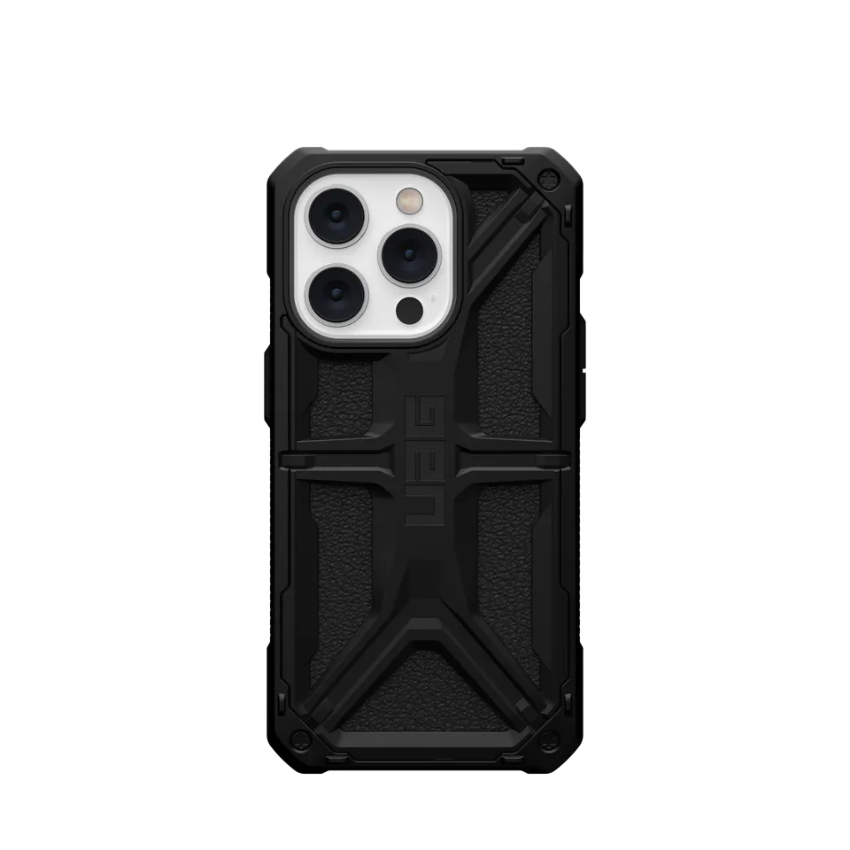 UAG Monarch iPhone 14 Pro Hülle Leder 5-fach Schutz