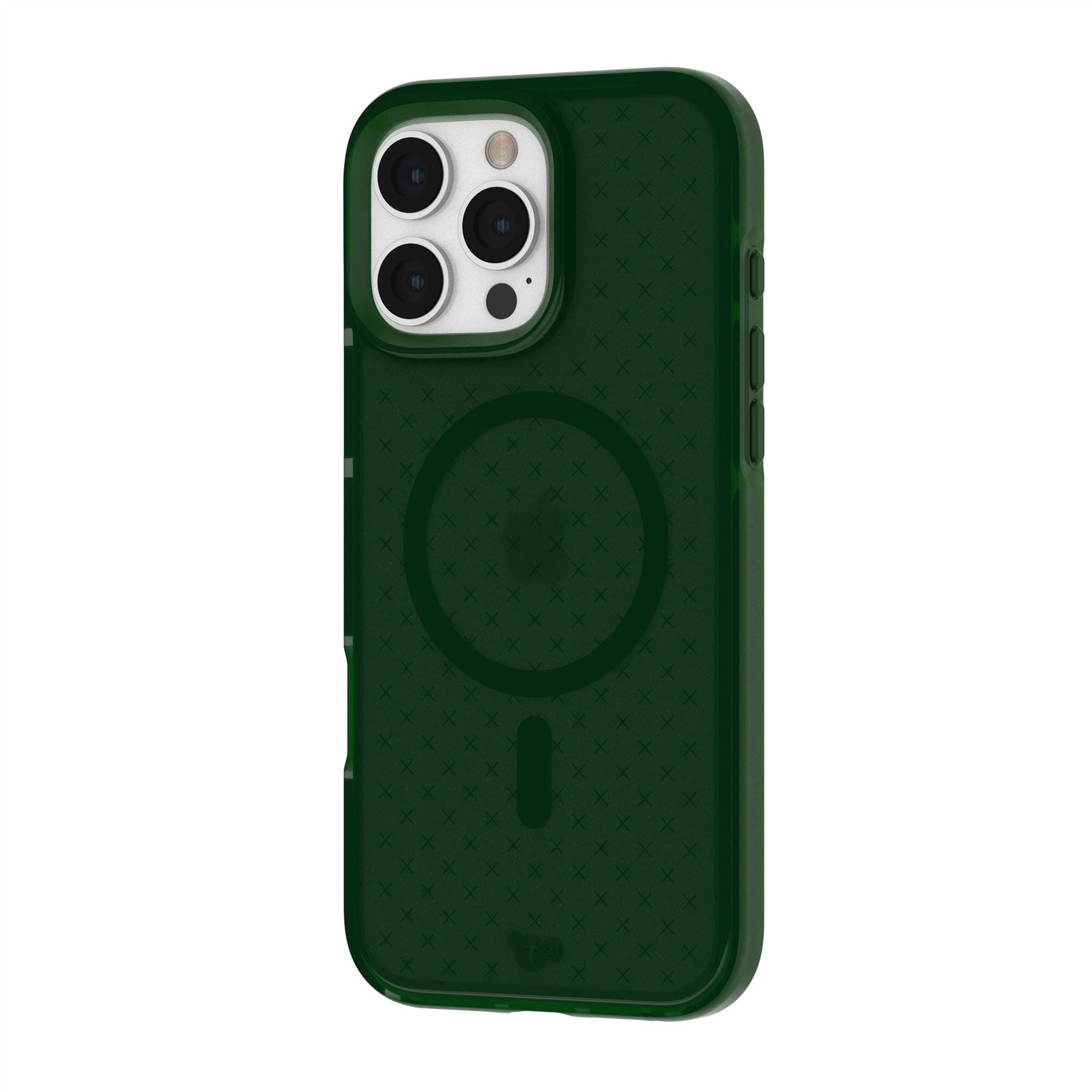 Tech21 EvoCheck iPhone 16 Pro Max Hülle Forest Green MagSafe