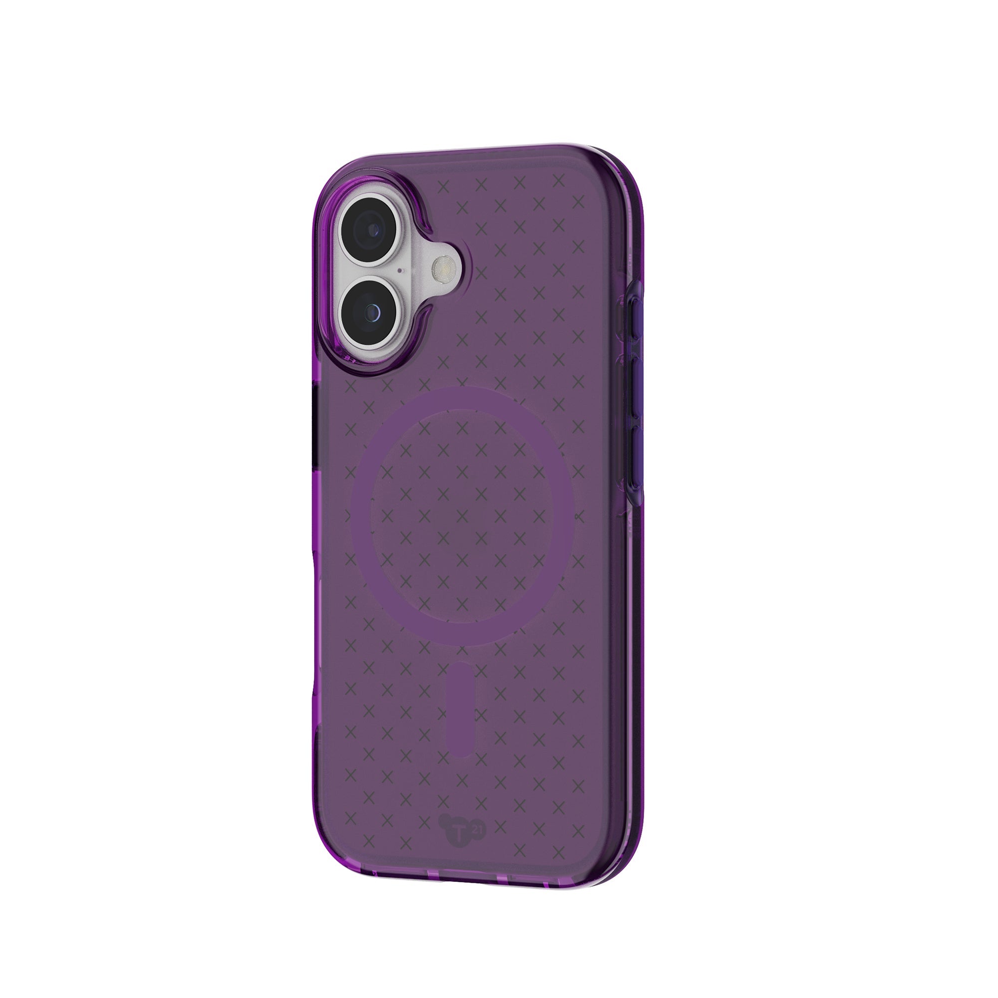 Tech21 EvoCheck MagSafe iPhone 17 Hülle Kindred Purple Fallschutz