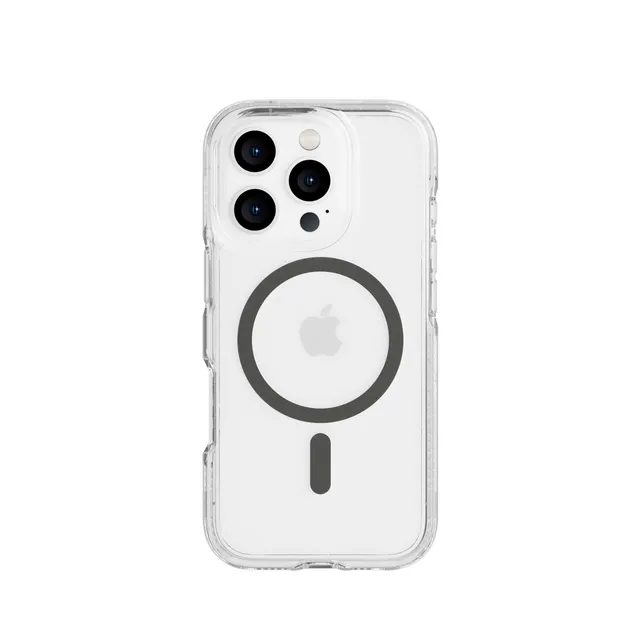 Tech21 FlexQuartz iPhone 16 Pro Handyhülle Space Grey MagSafe
