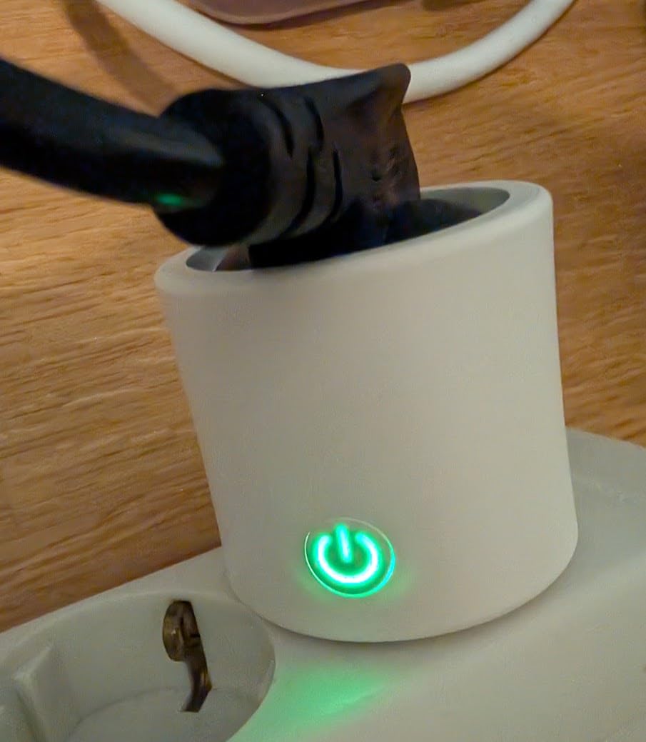 ams OSRAM SMART+ Zigbee Steckdose schwarz 1er-Pack innen