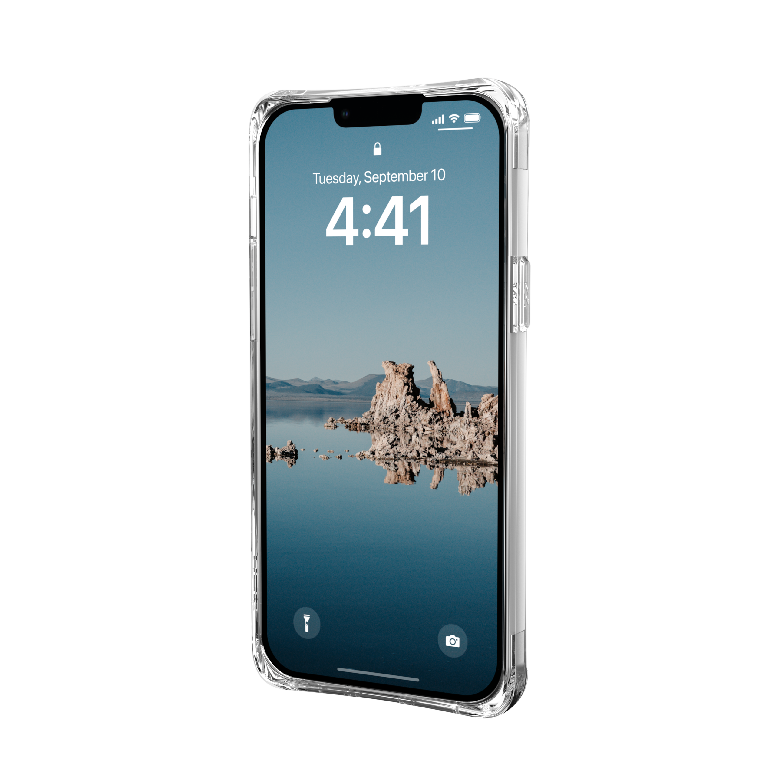 UAG Plyo iPhone 14 Plus Hülle klar MagSafe