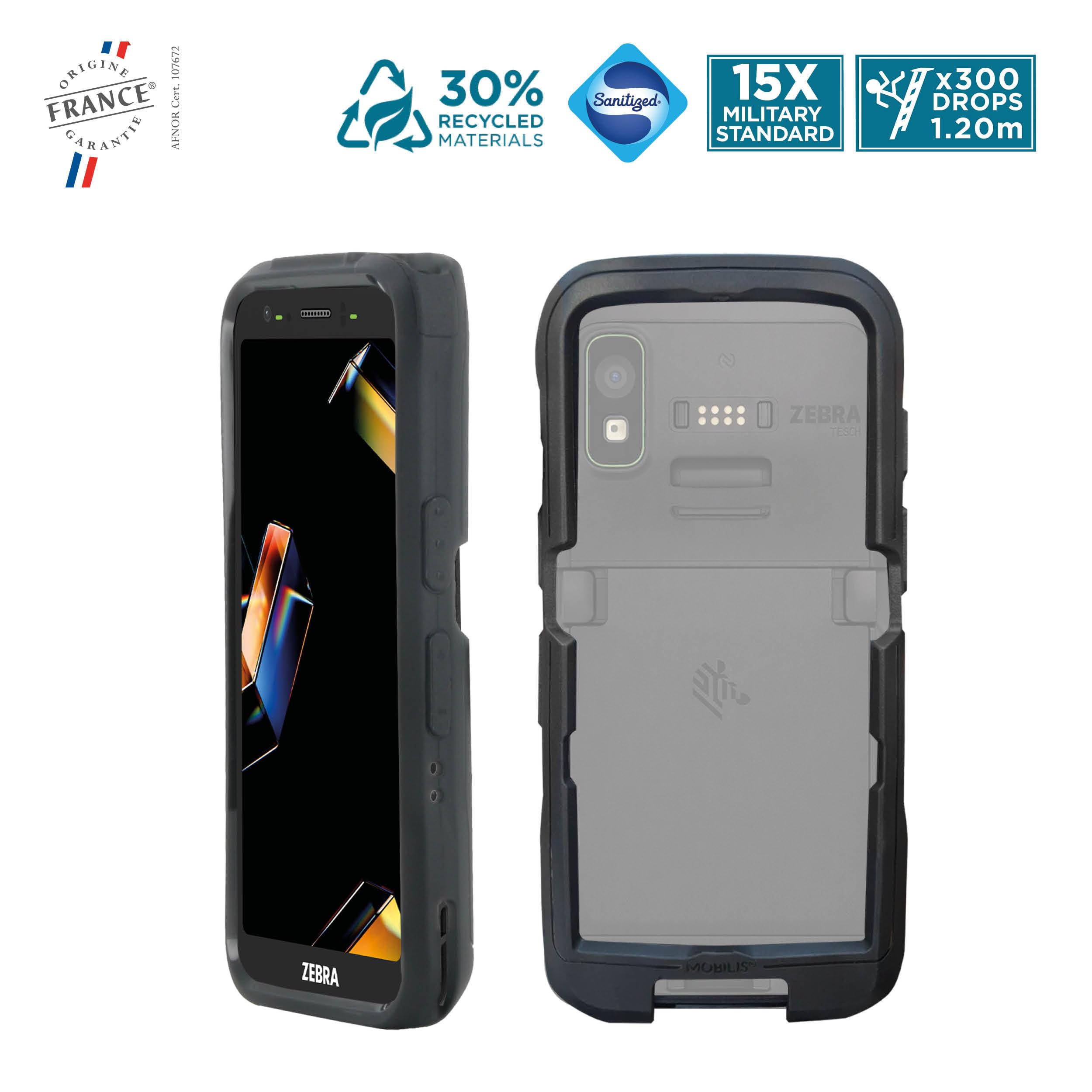 Mobilis PROTECH Zebra TC501 Hülle Trigger kompatibel